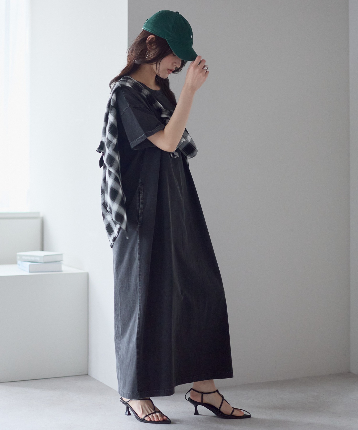model：161cm 着用サイズ：FREE