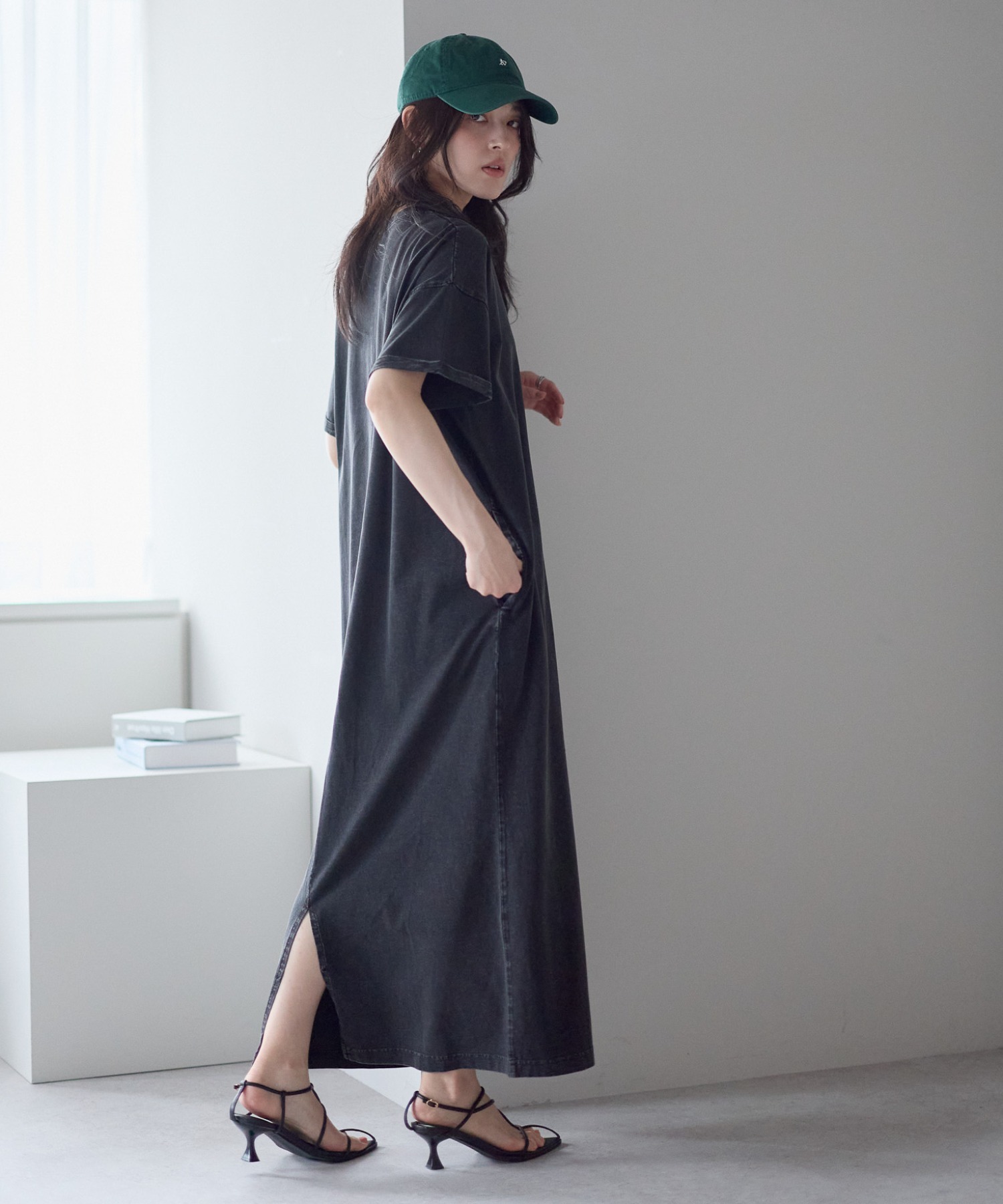 model：161cm 着用サイズ：FREE
