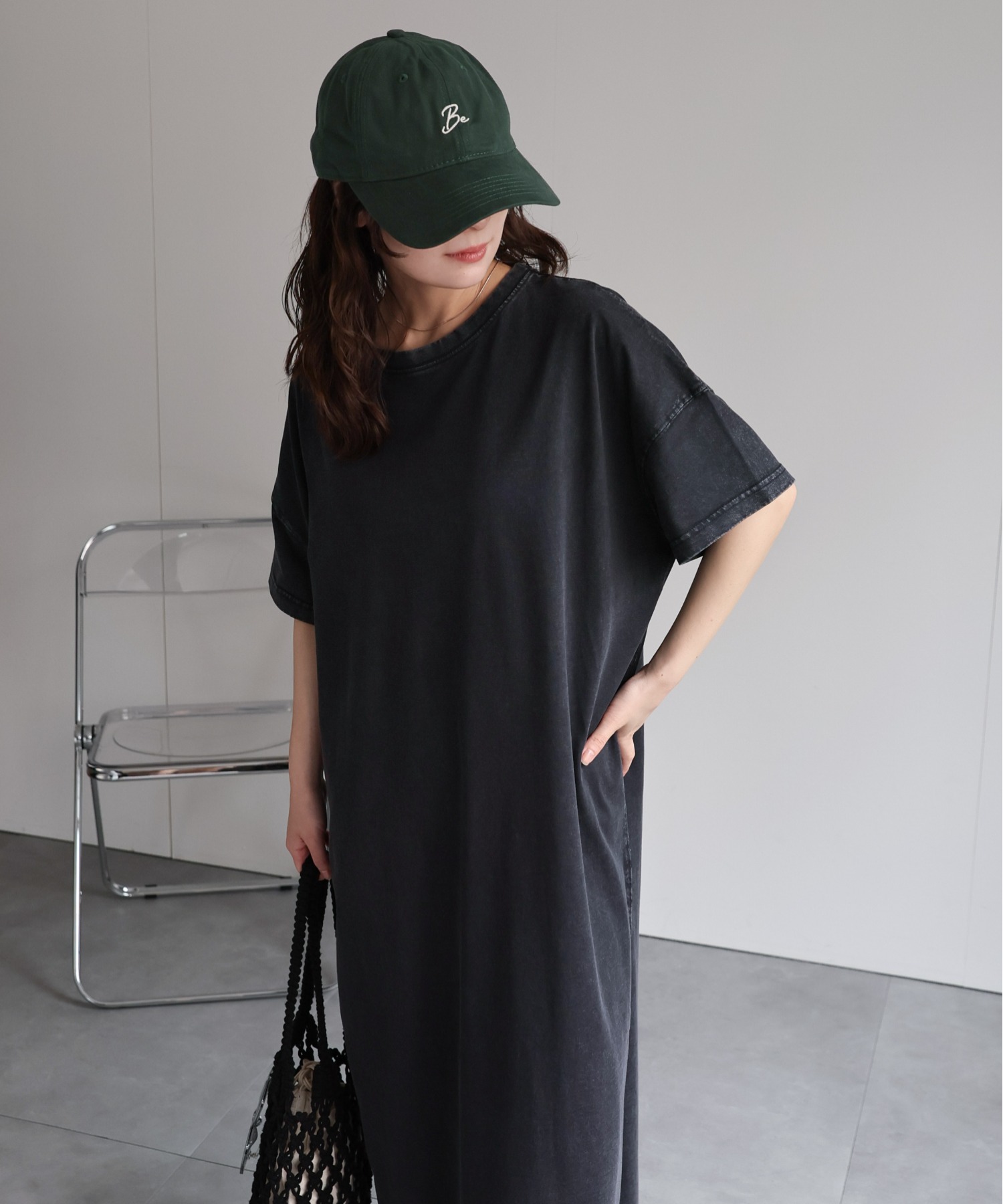 model：156cm 着用サイズ：FREE