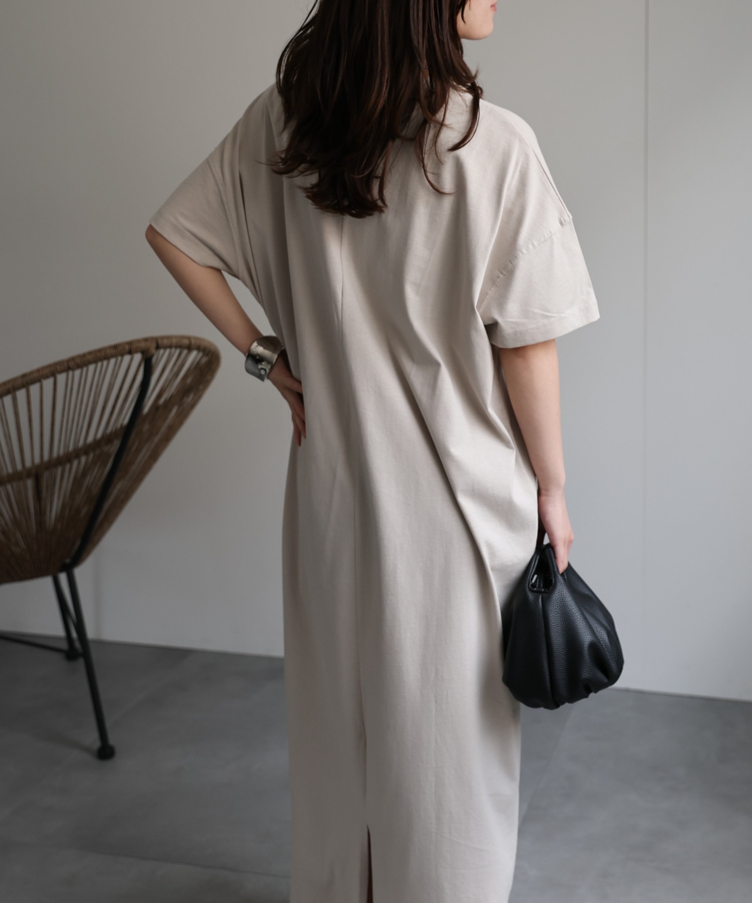 model：156cm 着用サイズ：FREE