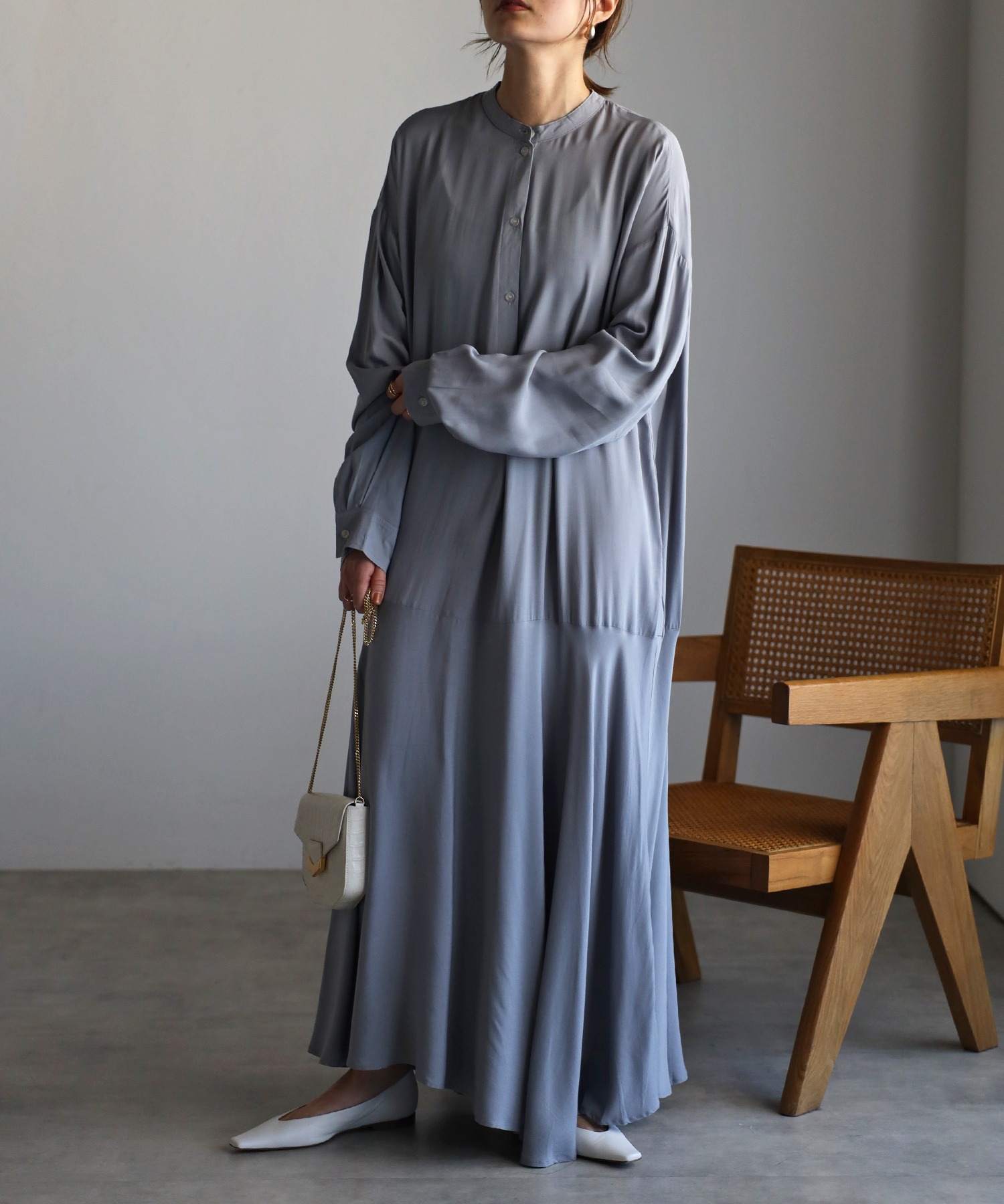 model：H158 着用サイズ：FREE