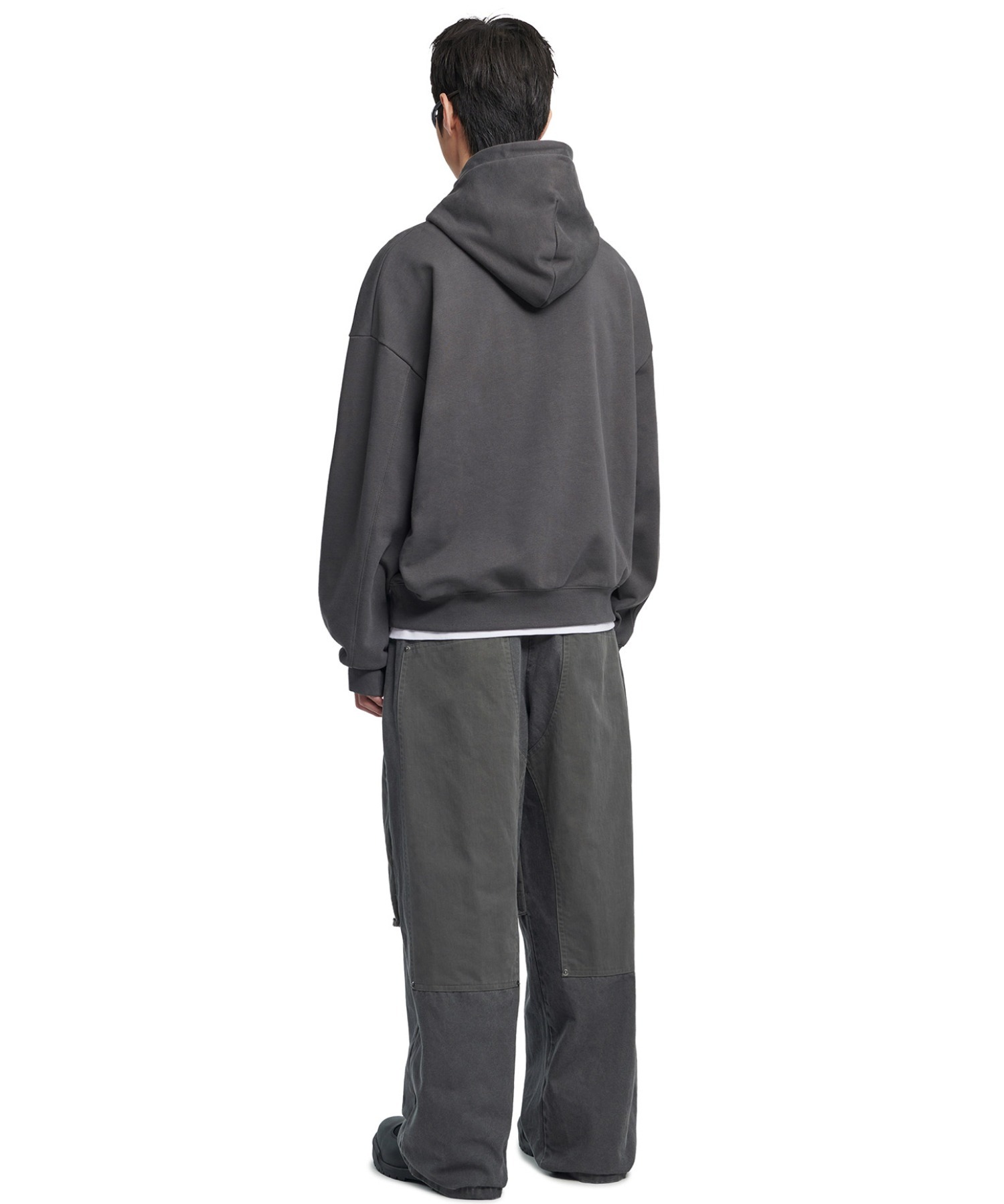 A'GEM/9 × .kom 『NOMANUAL/ノーマニュアル』STAMPED LOGO HOODIE