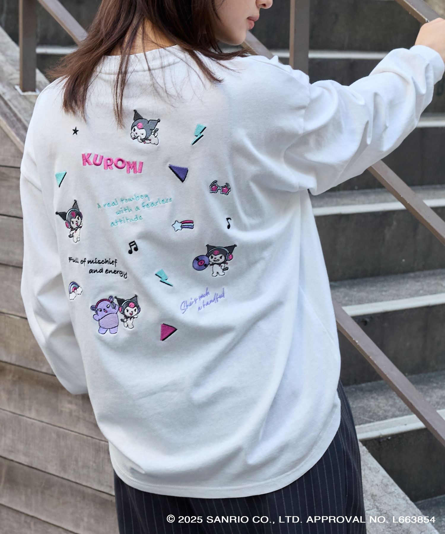Sanrio characters/サンリオキャラクターズ】別注 ワンポイント刺繍