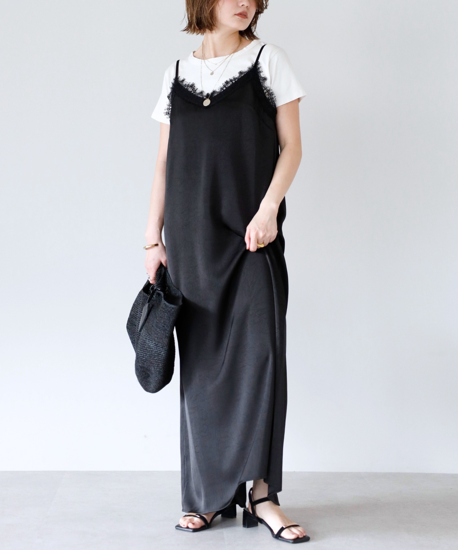 model：H158 着用サイズ：FREE