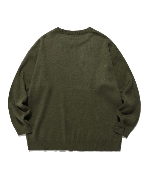A'GEM/9 × .kom『ISTKUNST/イストクンスト』SCRIBBLE BTY KNIT