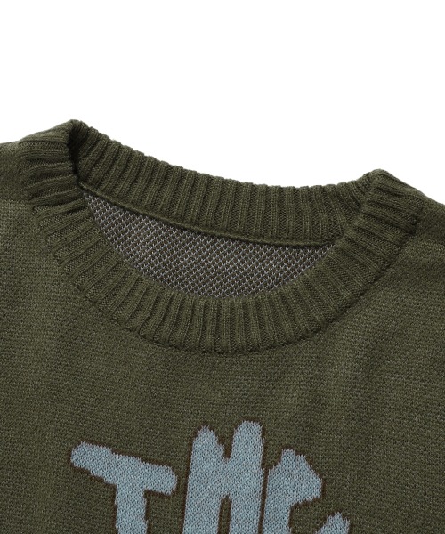 A'GEM/9 × .kom『ISTKUNST/イストクンスト』SCRIBBLE BTY KNIT