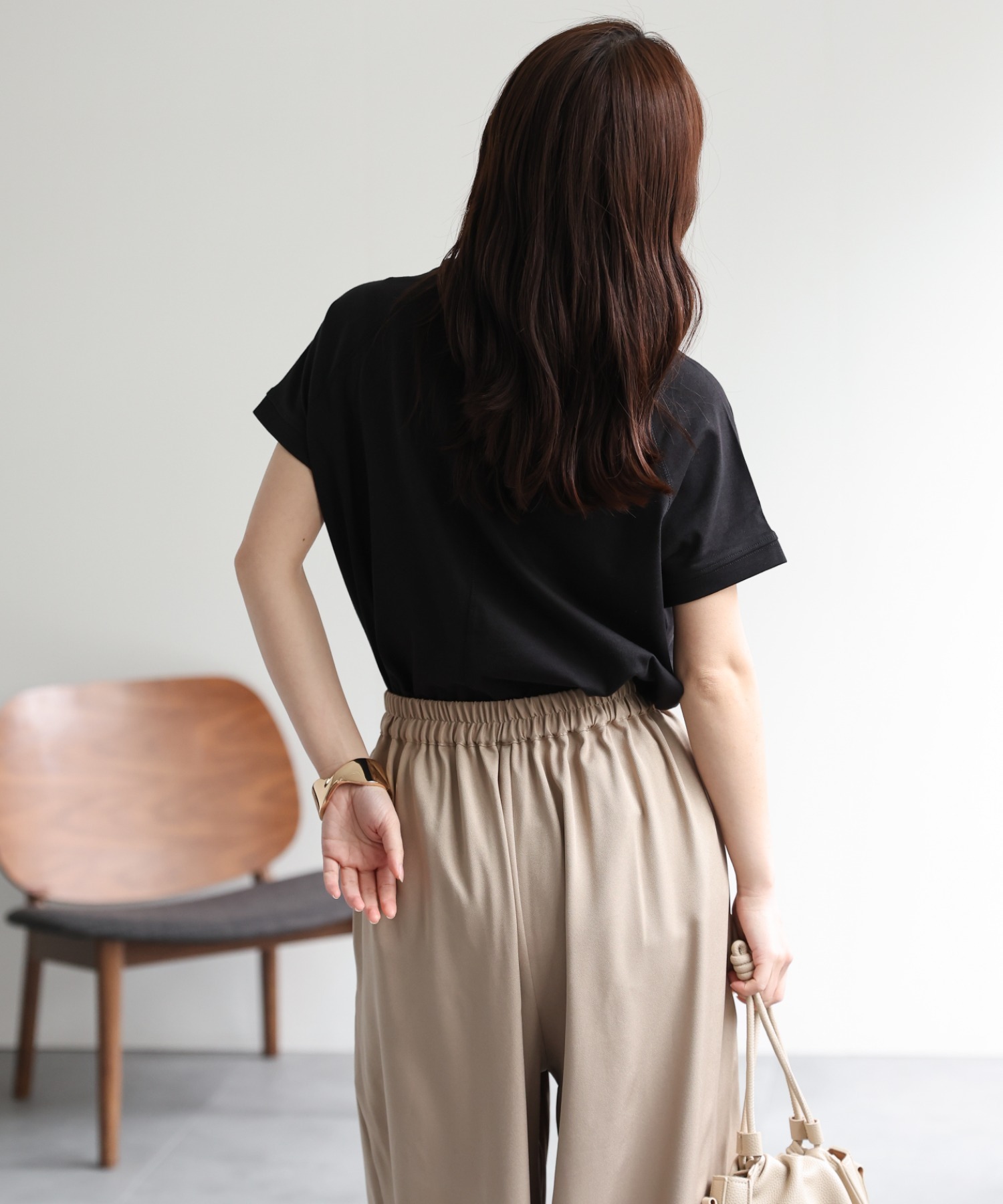 model：156cm 着用サイズ：FREE