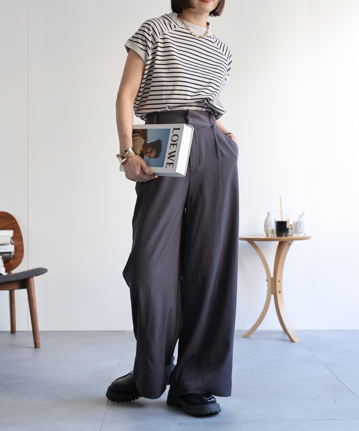 model:162㎝　着用サイズ:FREE
