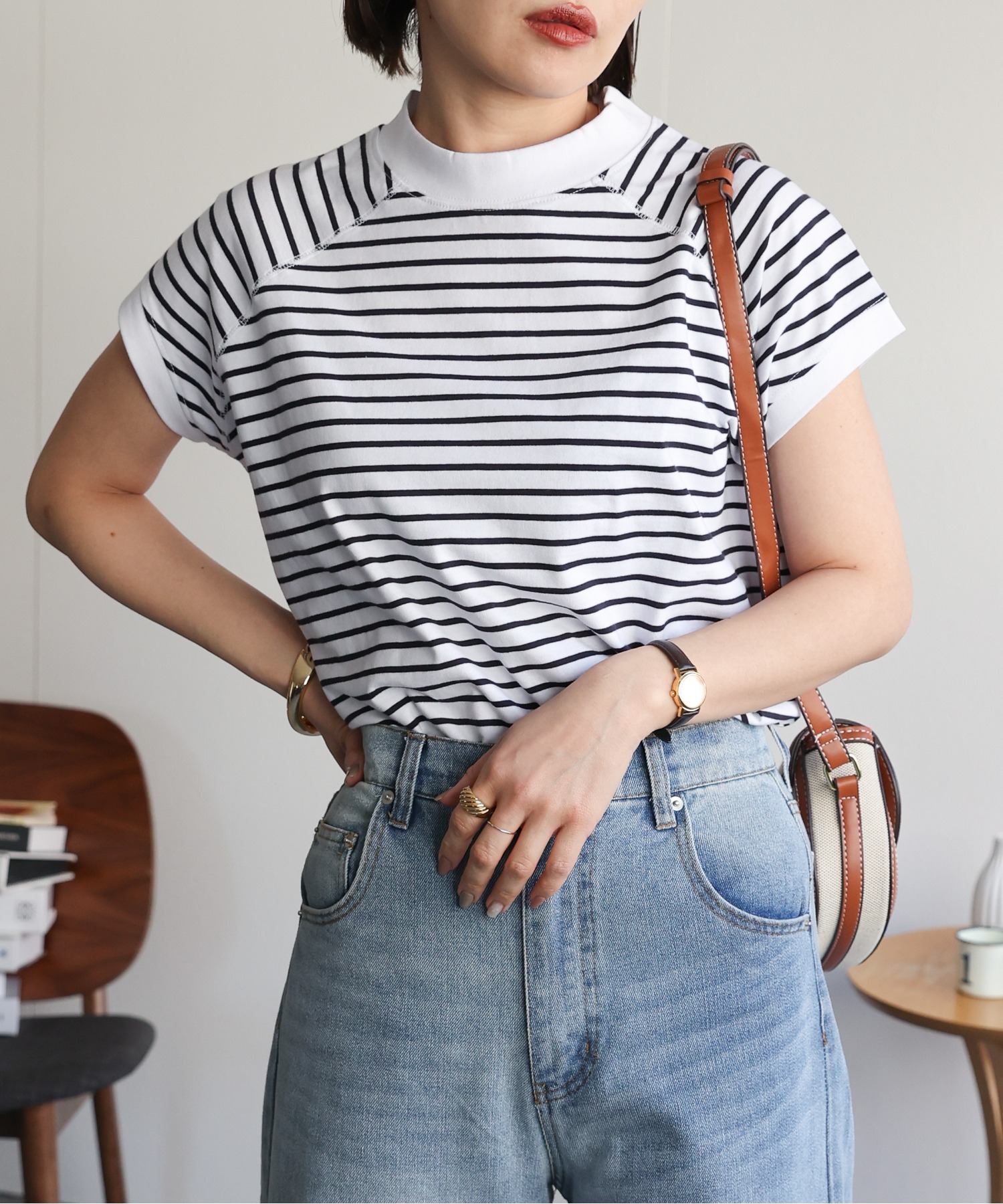 model:162㎝　着用サイズ:FREE