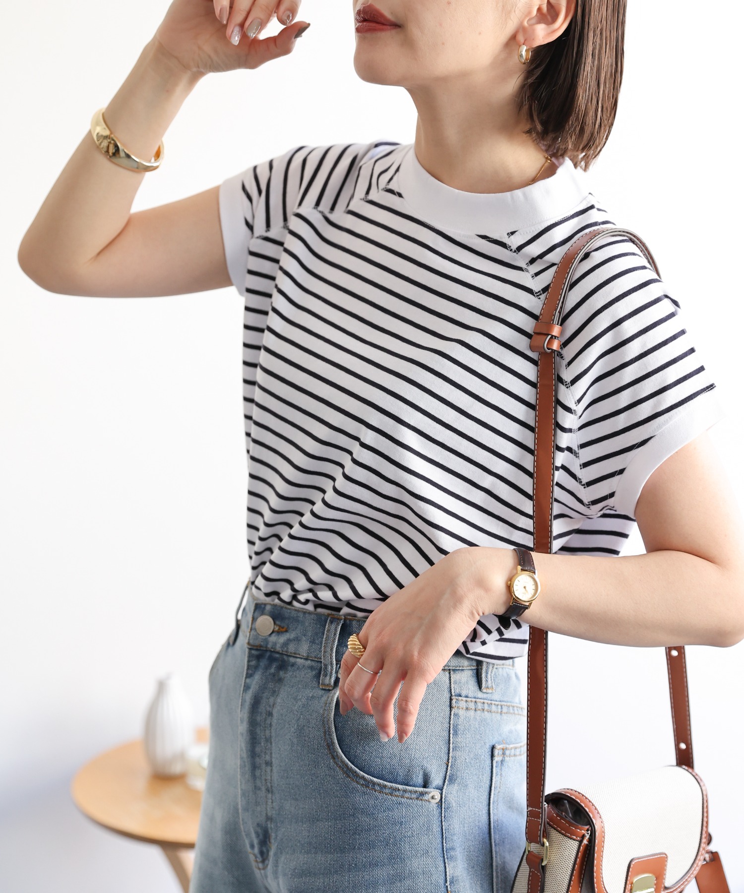 model:162㎝　着用サイズ:FREE