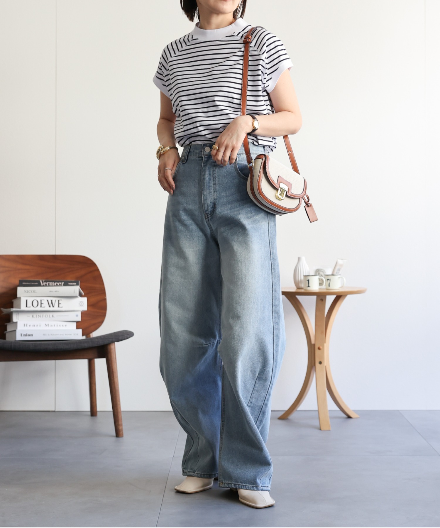 model:162㎝　着用サイズ:FREE