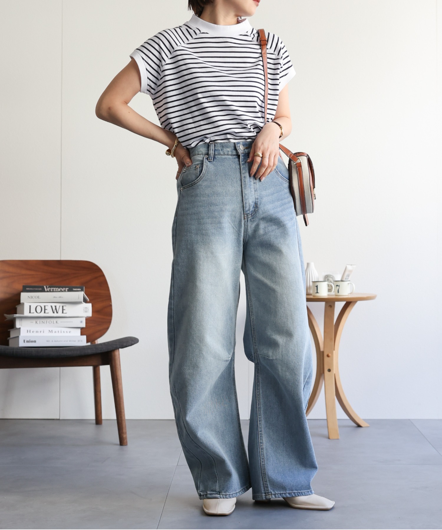 model:162㎝　着用サイズ:FREE