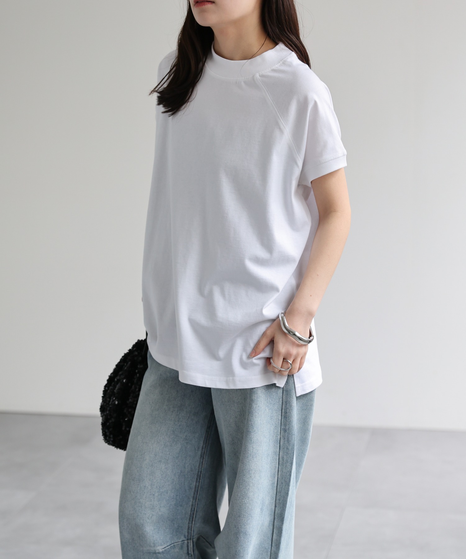 model：156cm 着用サイズ：FREE