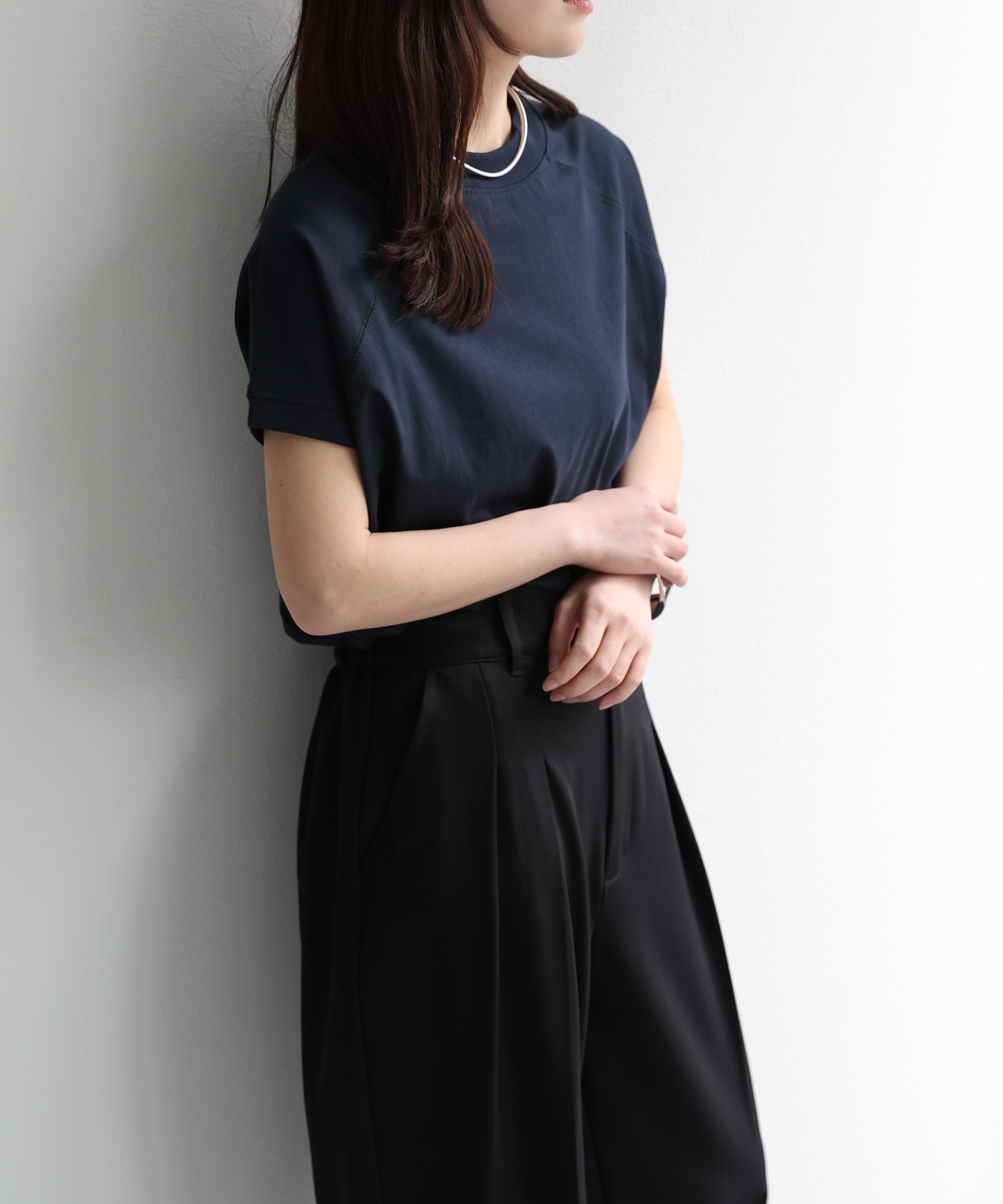 model：156cm 着用サイズ：FREE