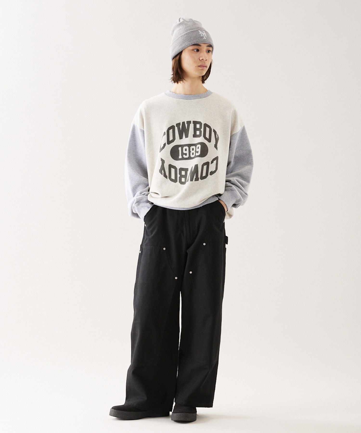 ZOZO限定】Double Knee Loose Fit Pants / ダブルニー ルーズフィット