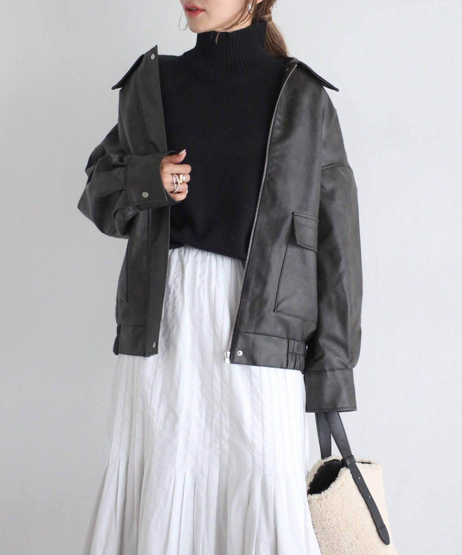 model:H165 着用サイズ:FREE