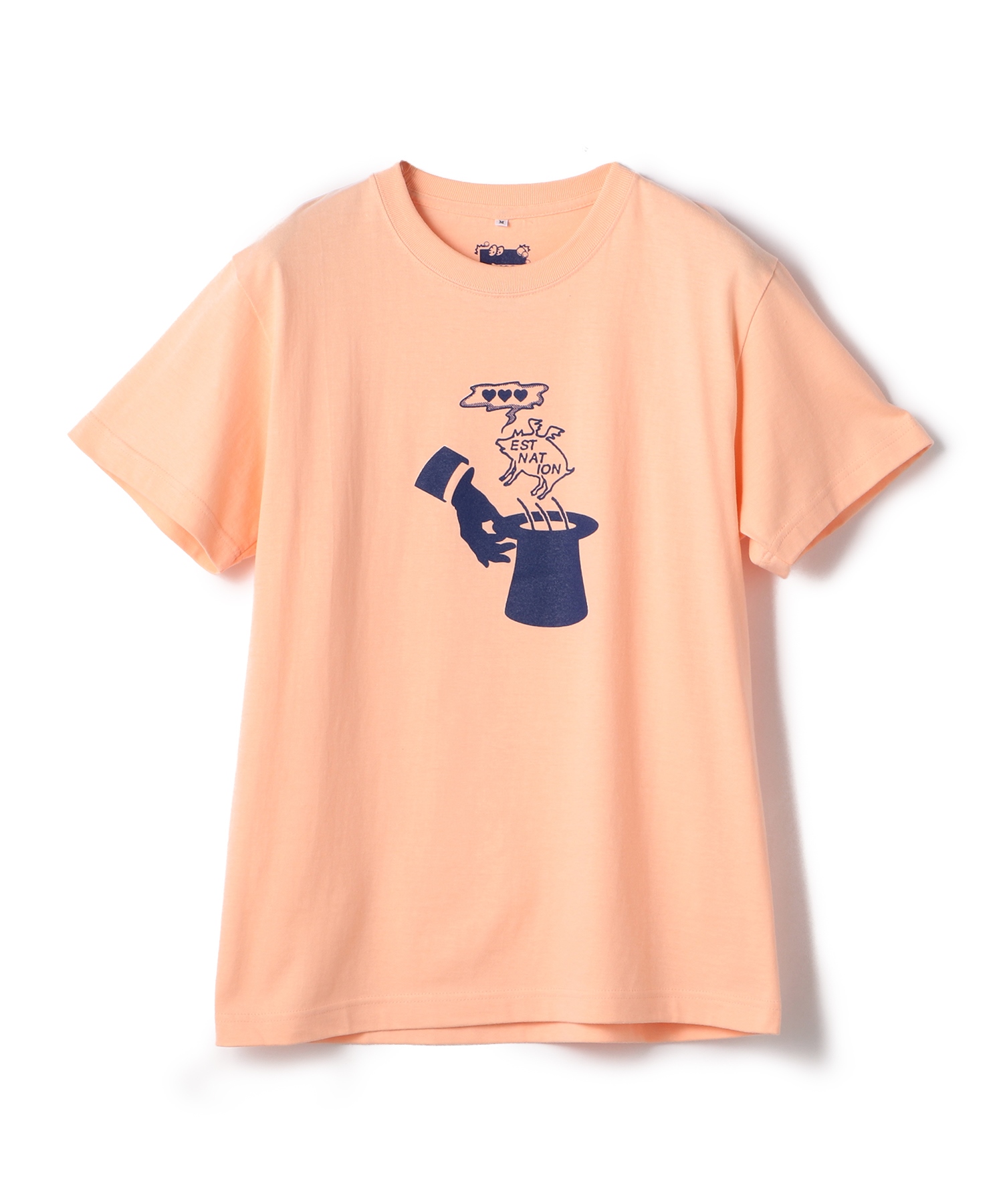 ★日本の職人技★ 超話題新作 ESTNATIONESTNATION 'souvenir PIG' Tシャツ charitycaseband.com charitycaseband.com