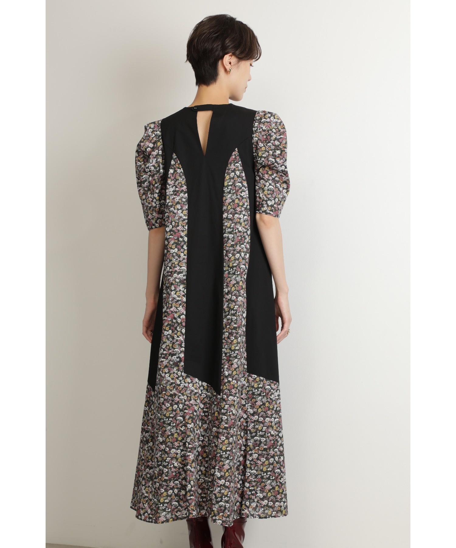 コンビニ Print With Liberty Fabric フラワープリント切替ワンピース ワンピース Print Mania プリントマニア のファッション通販 Mania Made タイプ Www Bookland Ge