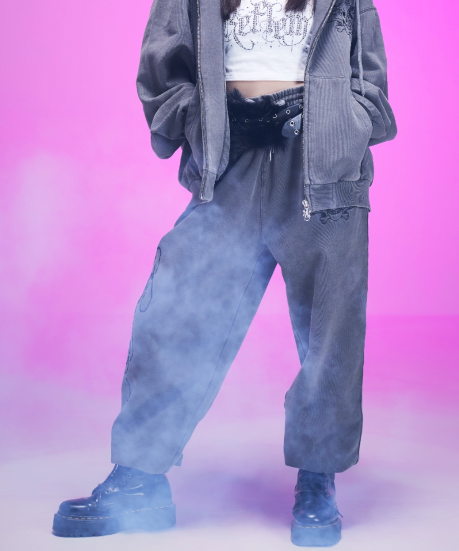 愛☆まどんな アパレル 9点セット A'GEM/9 × .kom 『A'GEM/9/エージェムナイン』 Ed Hardy エンジェル