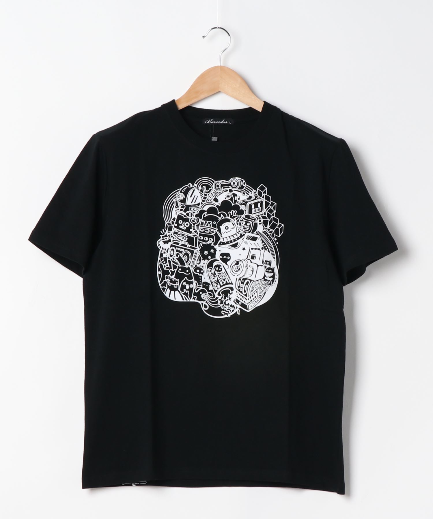 お1人様1点限り 手書き風イラストシャツ シャツ ブラウス 長袖 七分 Www Reinnec Cl