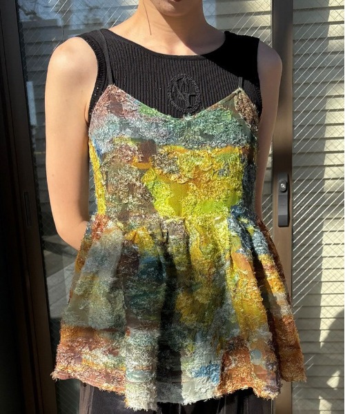 MEDI CONCEPT LOGO KNIT TANK TOP 【公式通販】