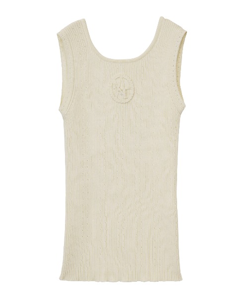 MEDI CONCEPT LOGO KNIT TANK TOP