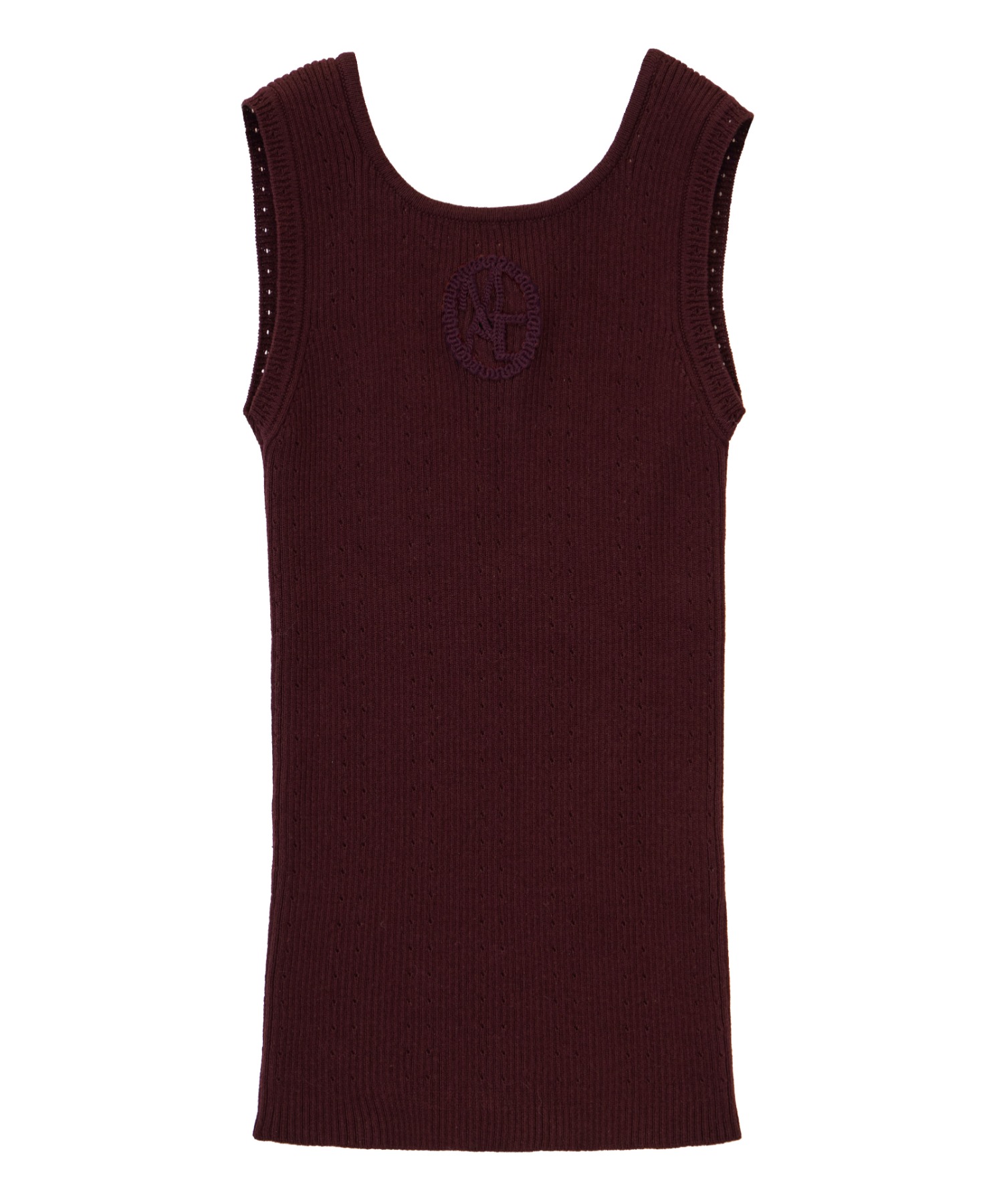 MEDI CONCEPT LOGO KNIT TANK TOP