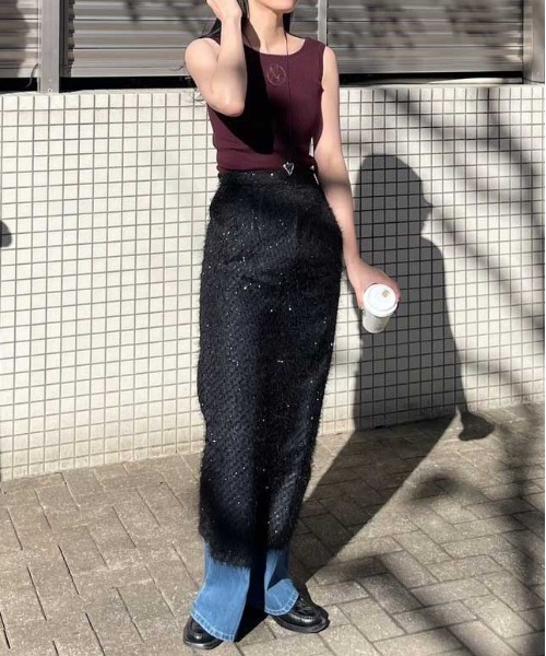 MEDI CONCEPT LOGO KNIT TANK TOP 【公式通販】