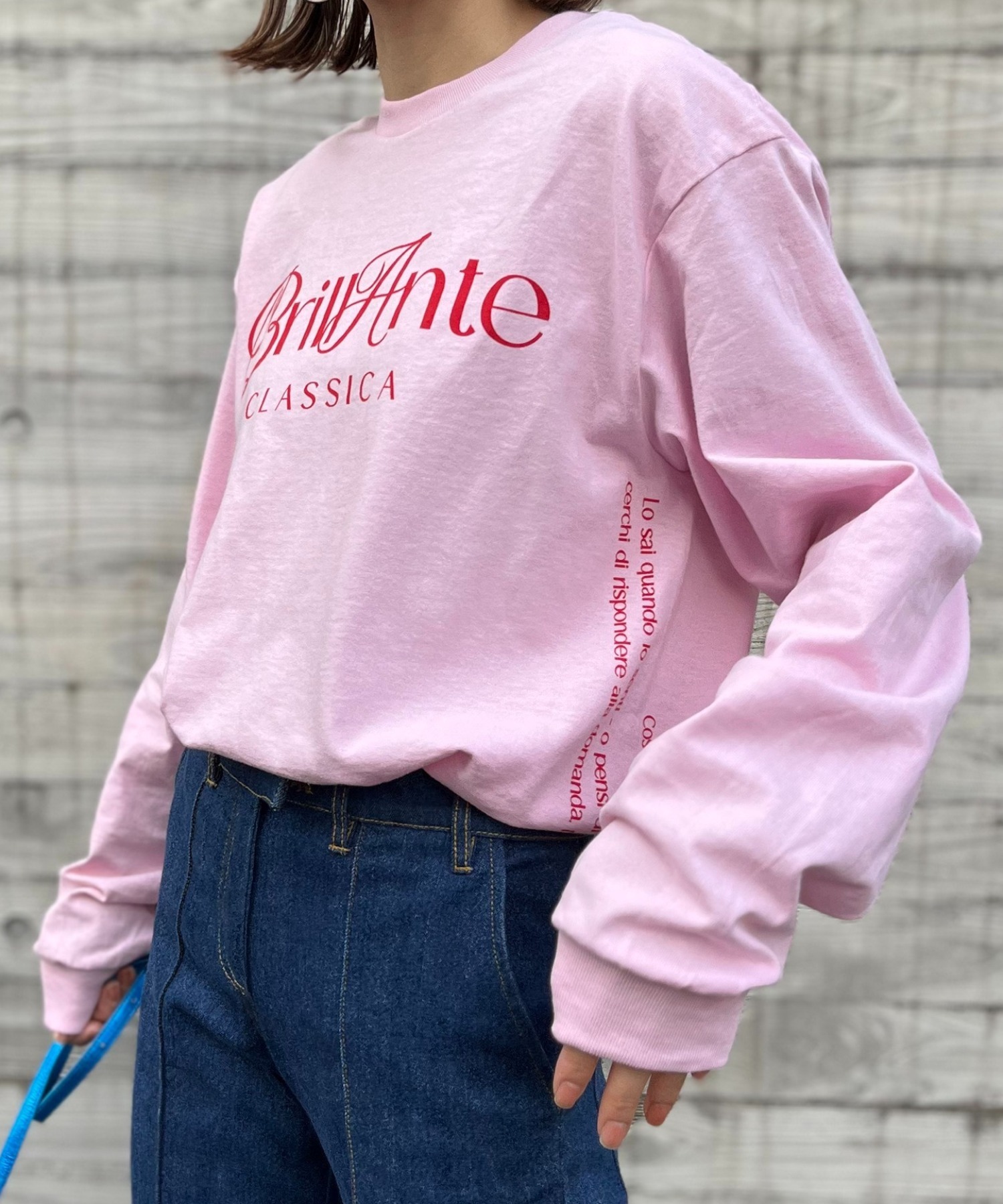 ピンク
model:154cm 着用サイズ:M