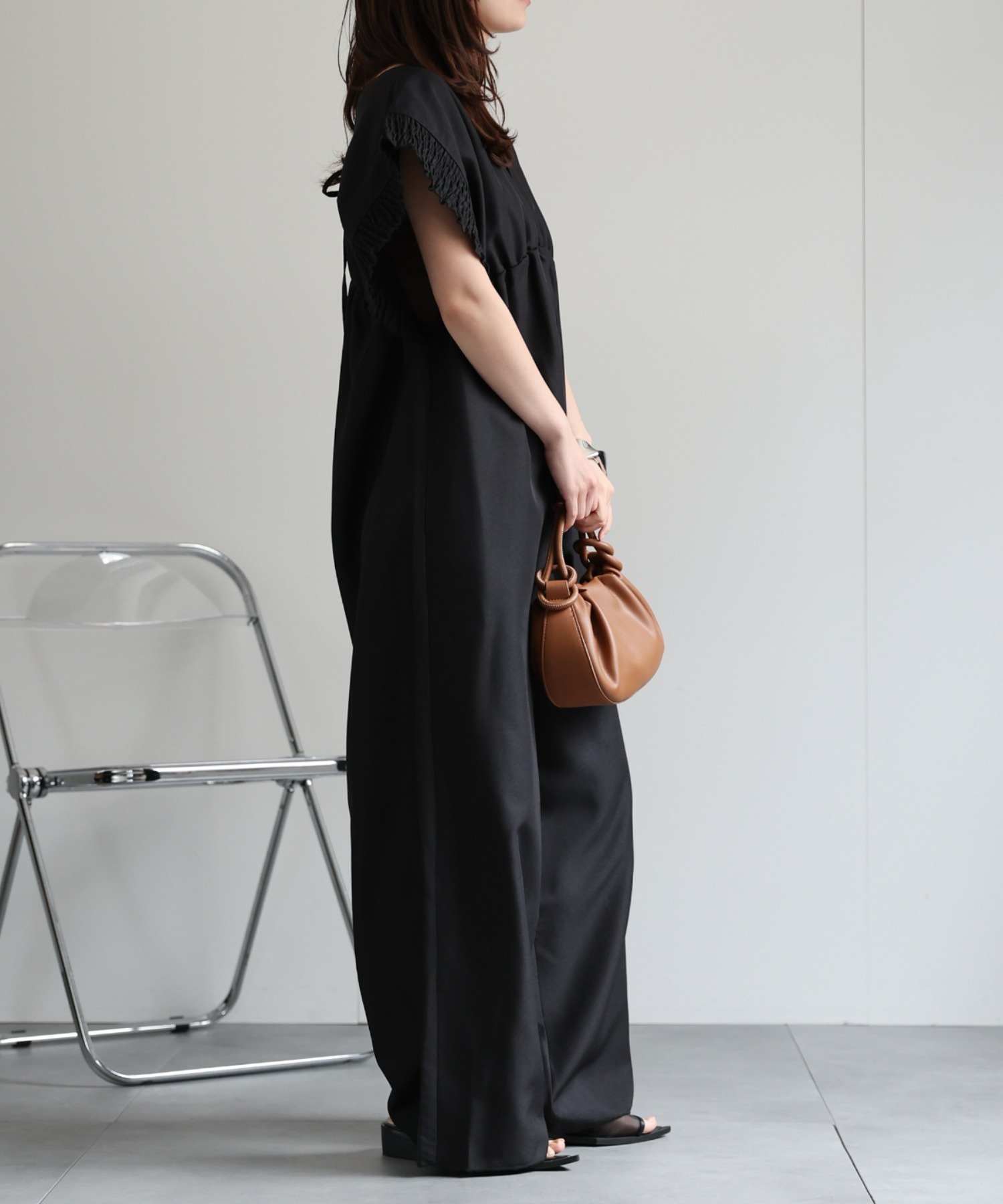 model：156cm 着用サイズ：M