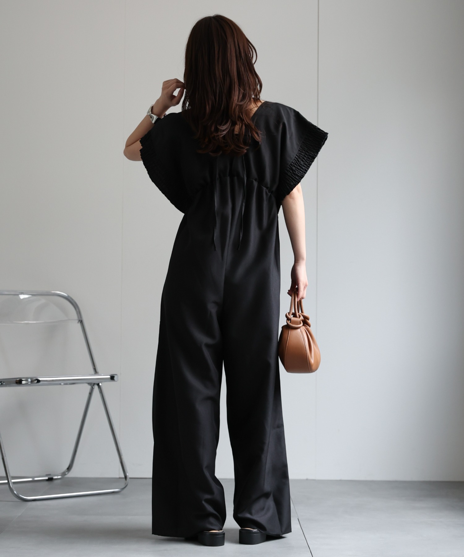 model：156cm 着用サイズ：M