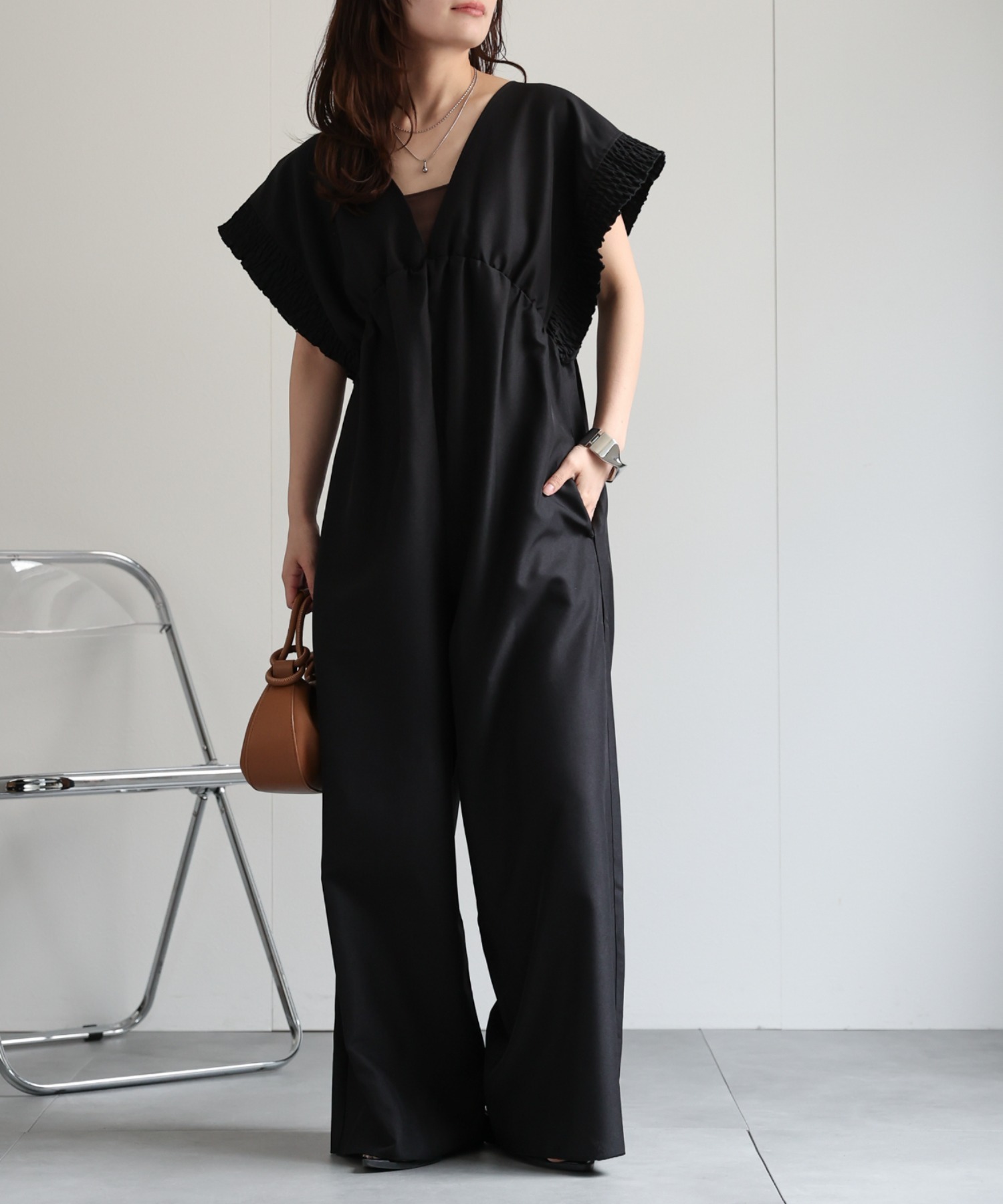 model：156cm 着用サイズ：M