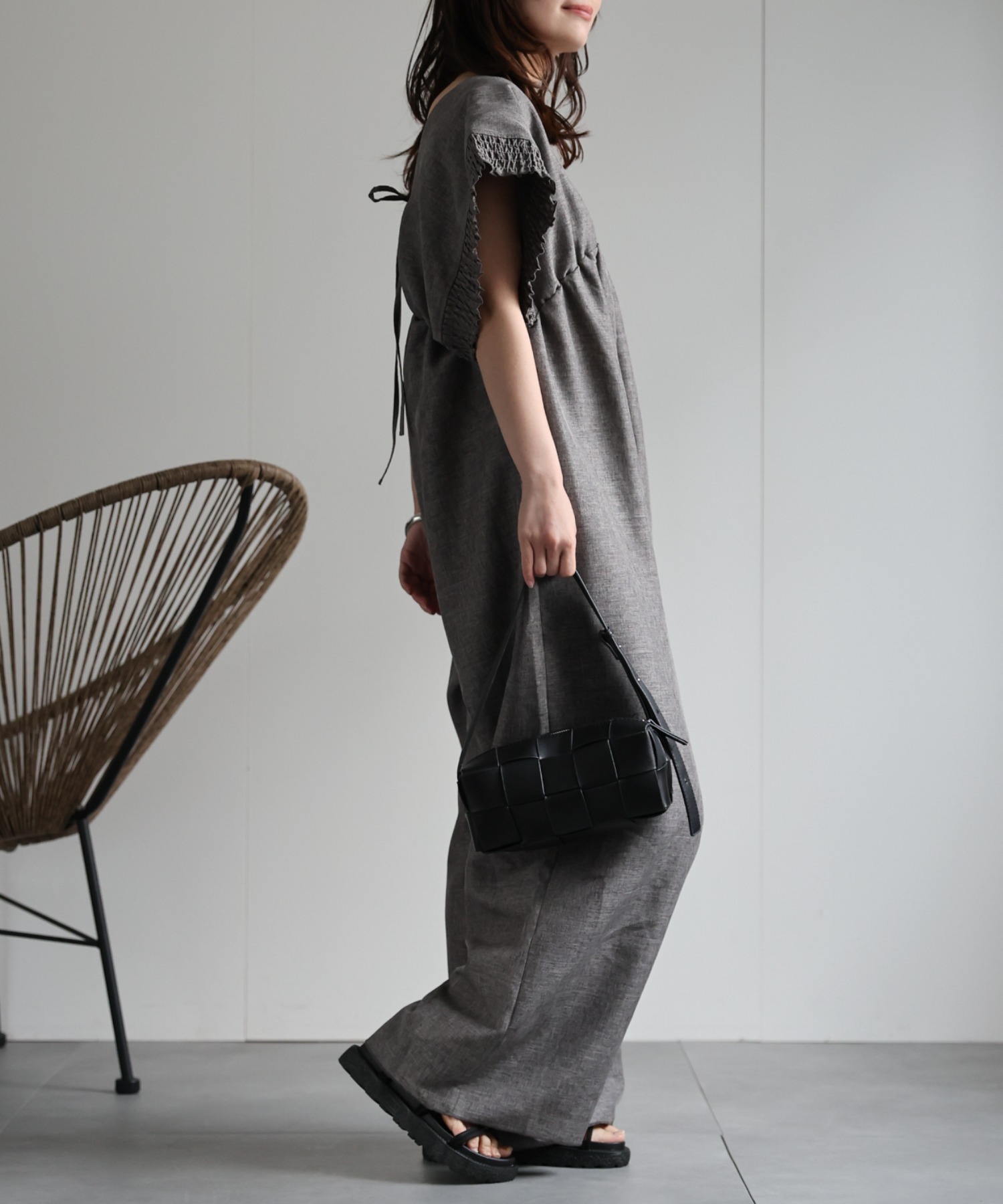 model：156cm 着用サイズ：M