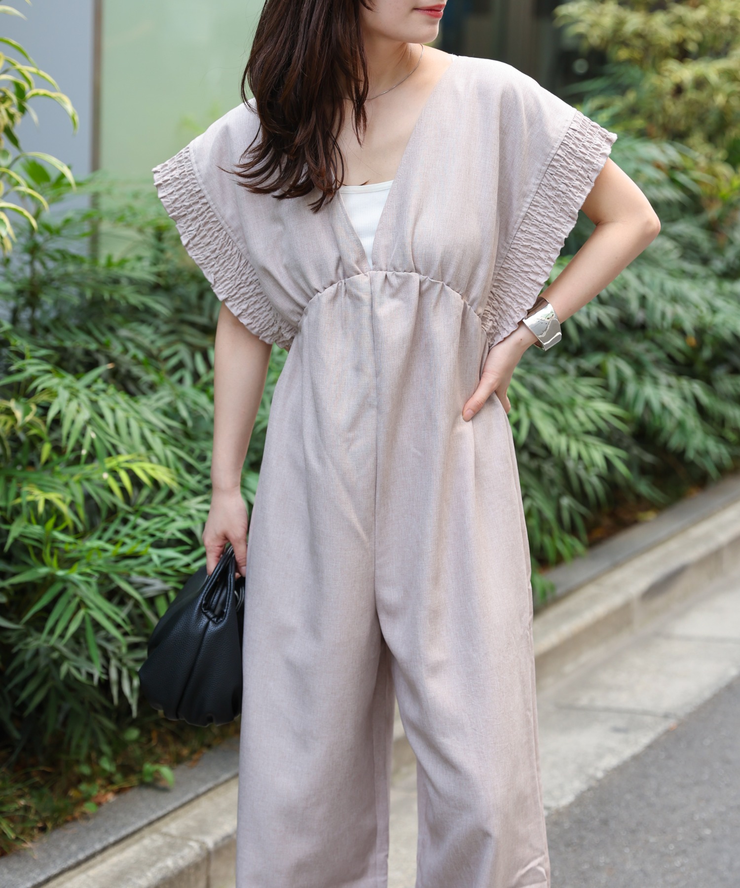 model：156cm 着用サイズ：M