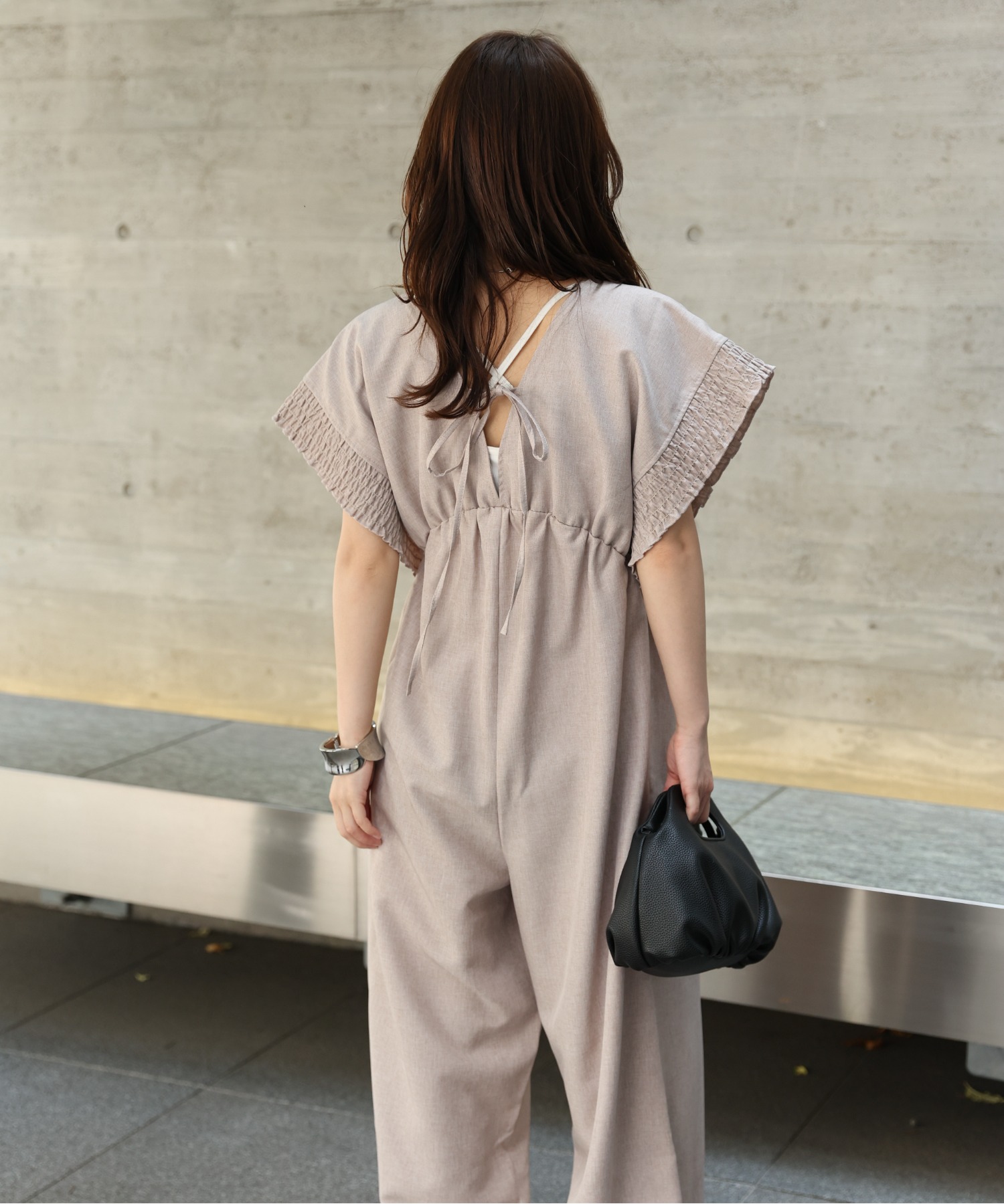 model：156cm 着用サイズ：M