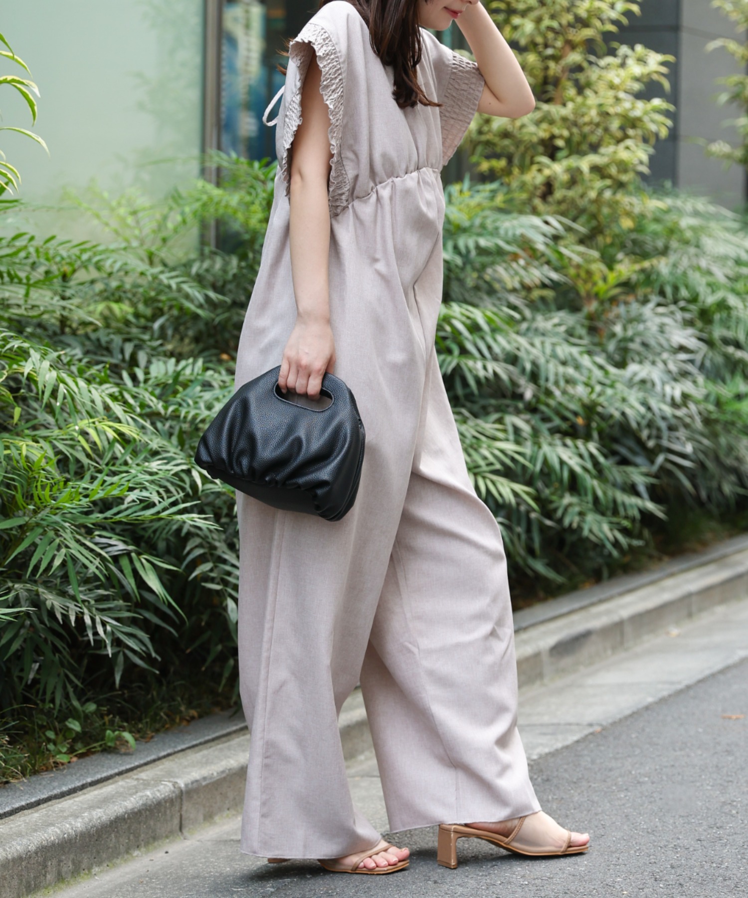 model：156cm 着用サイズ：M