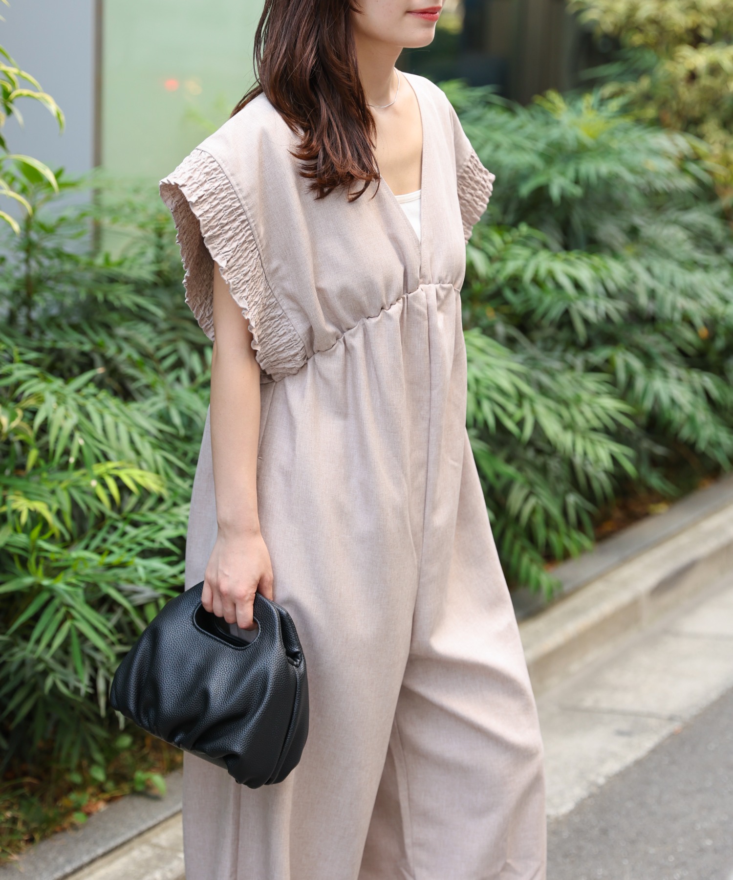 model：156cm 着用サイズ：M
