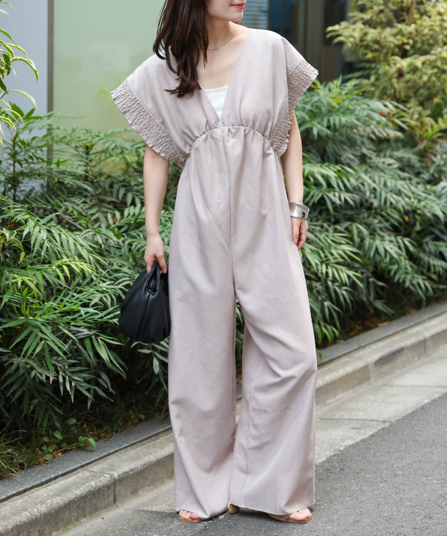 model：156cm 着用サイズ：M