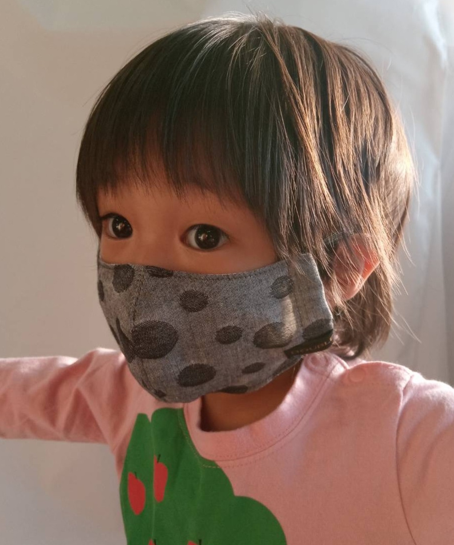 DOUBLE JAPAN 日本製 呼吸がしやすい立体型マスク 低学年用 キッズ 定番キャンバス 56％以上節約