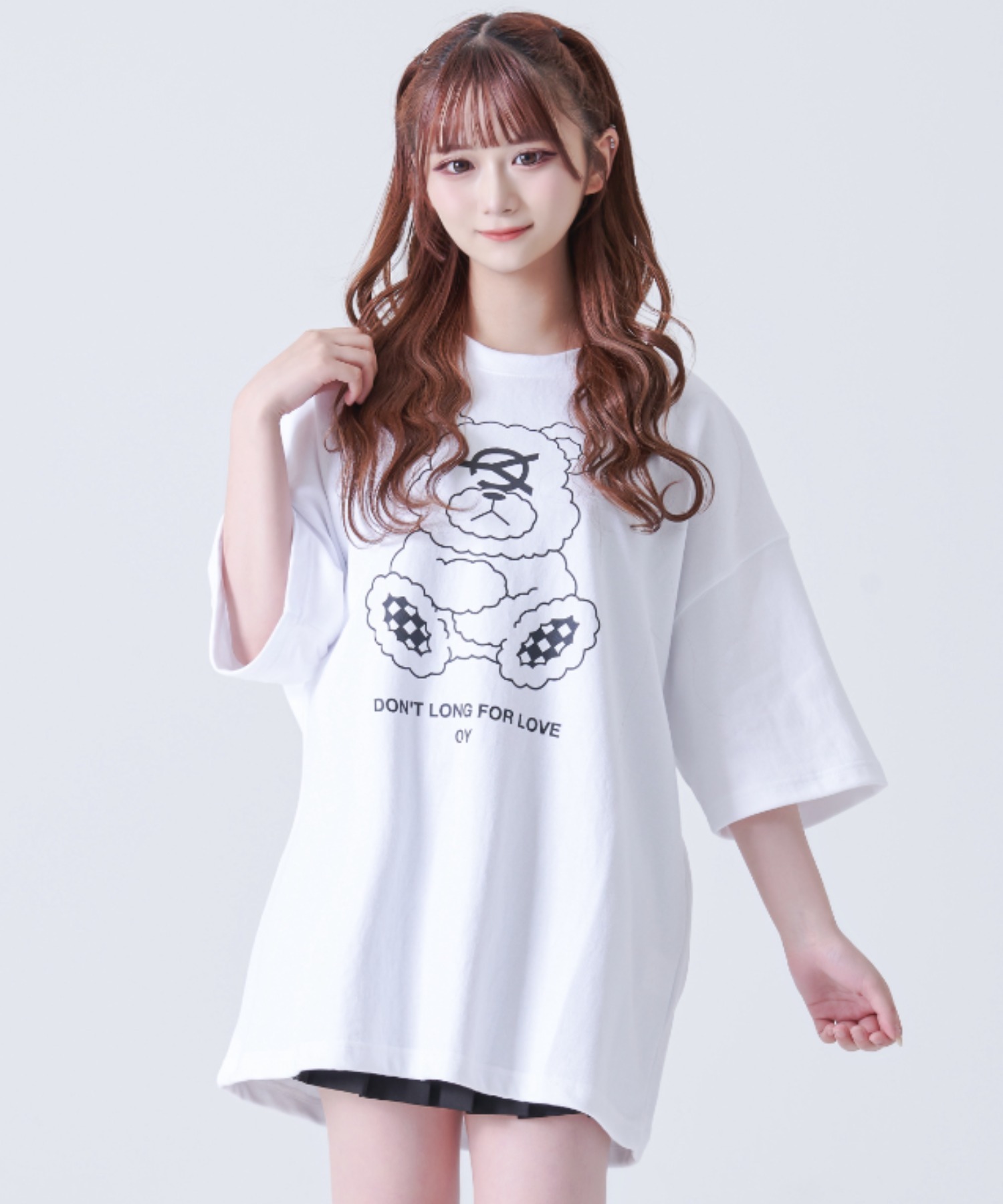 OY くま Tシャツ - daterightstuff.com