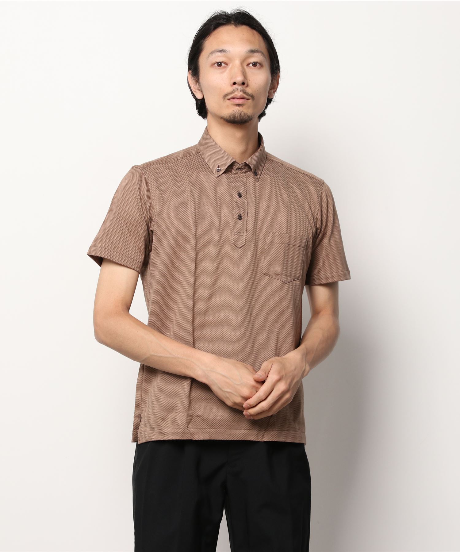 無料 最新のデザイン TOKYO SHIRTSビズポロ 半袖ビジネスポロシャツ ボタンダウン
