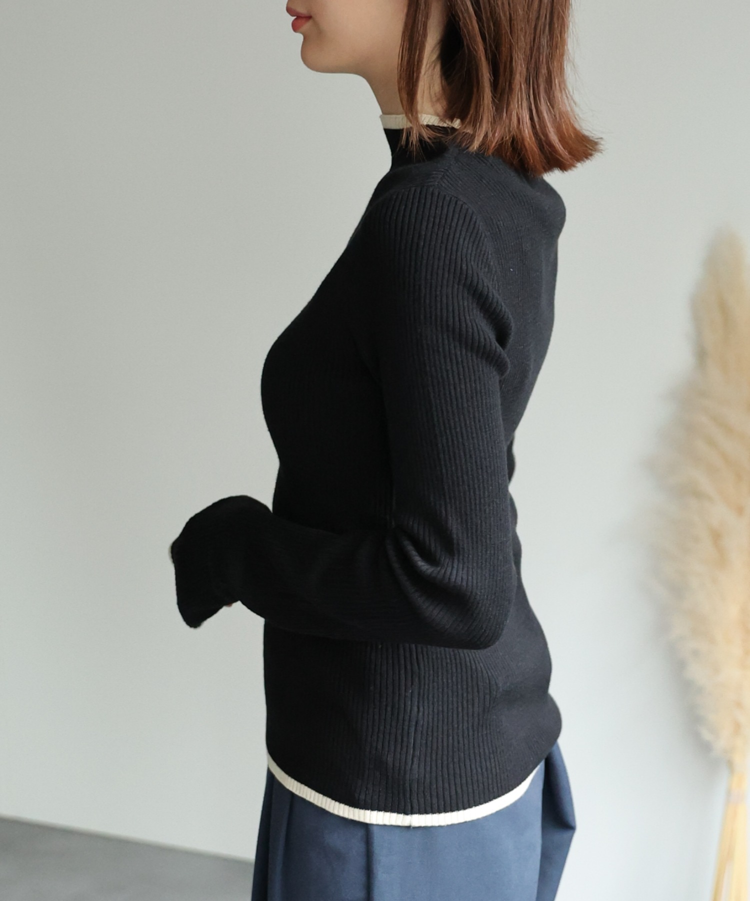 model：162cm 着用サイズ：F