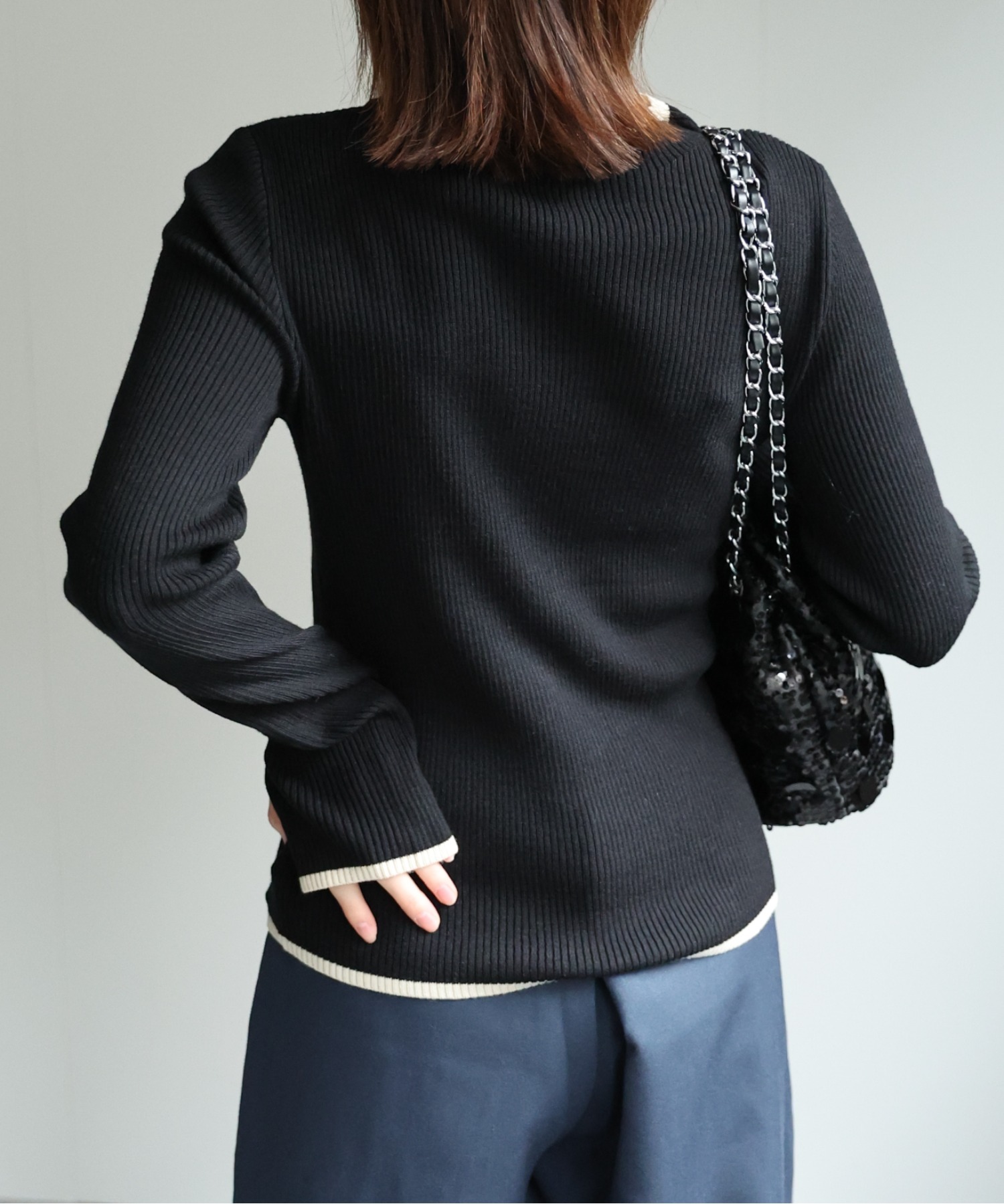 model：162cm 着用サイズ：F