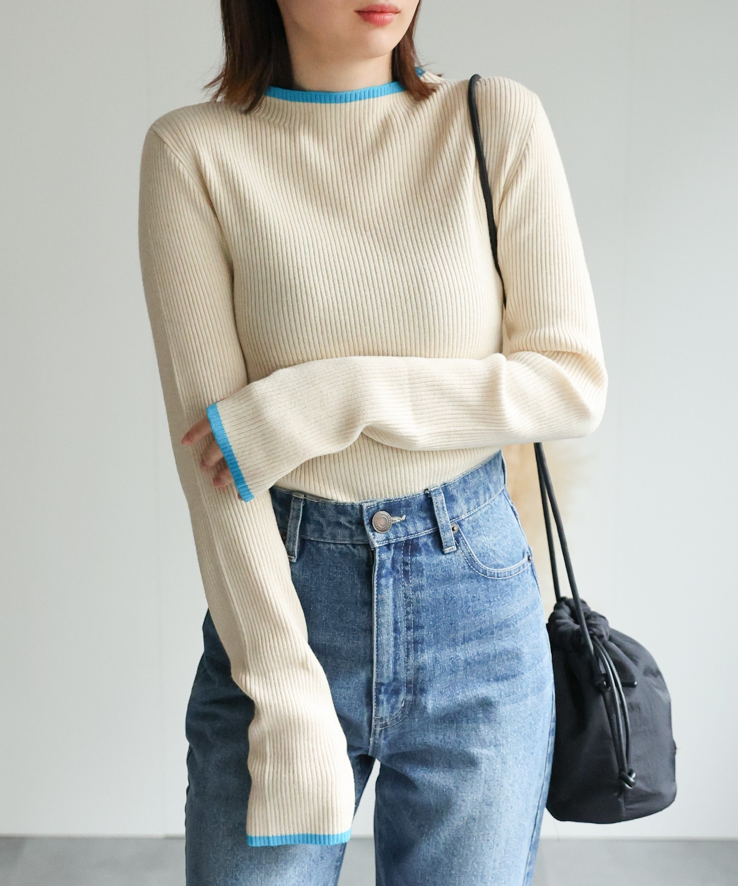 model：162cm 着用サイズ：F