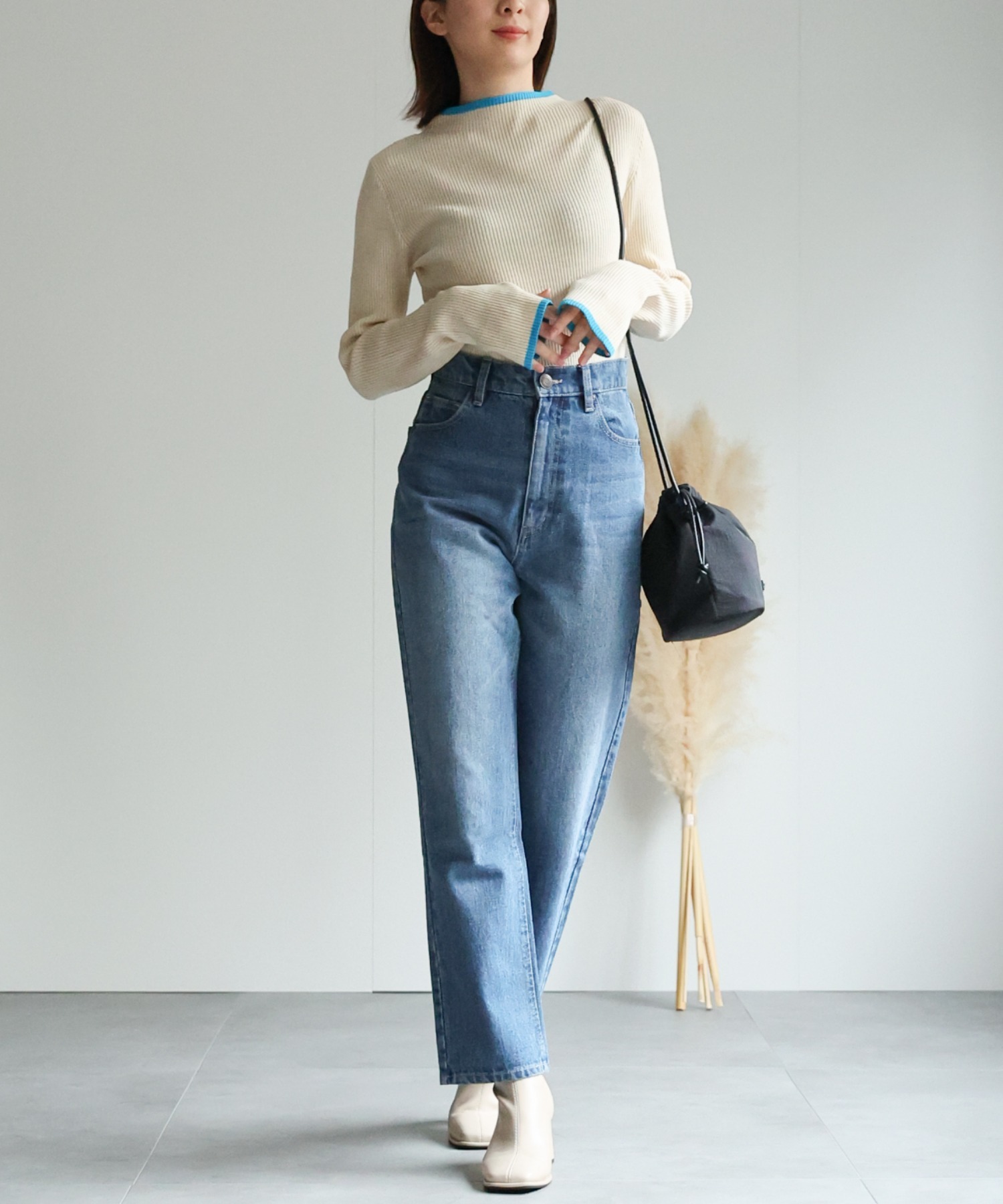 model：162cm 着用サイズ：F