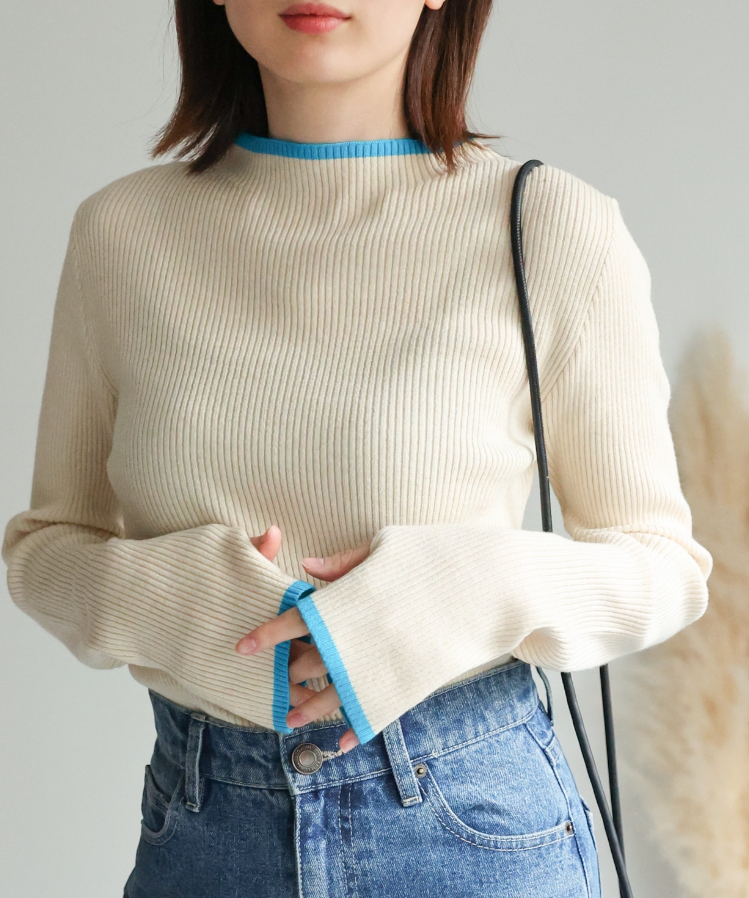model：162cm 着用サイズ：F