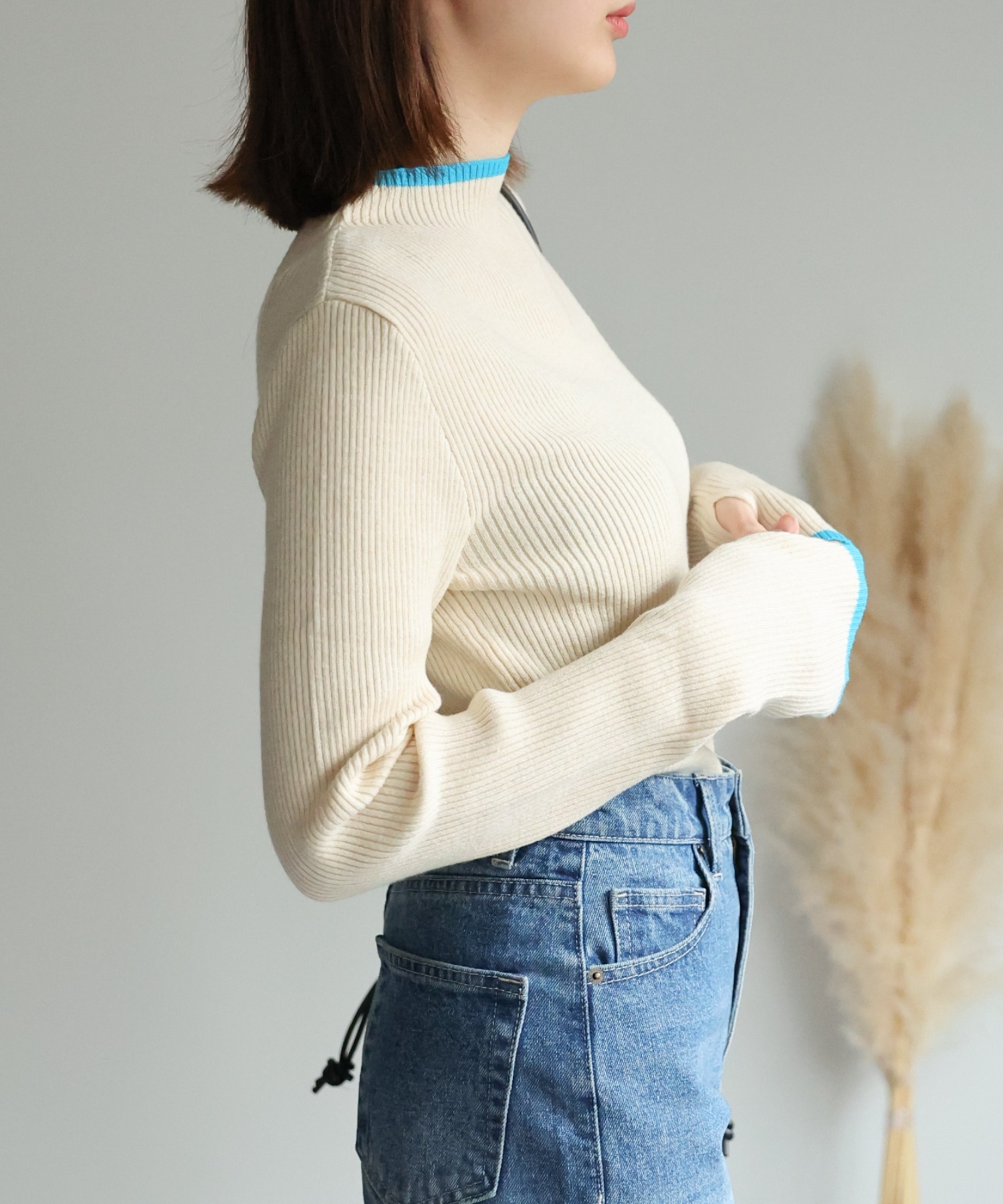 model：162cm 着用サイズ：F