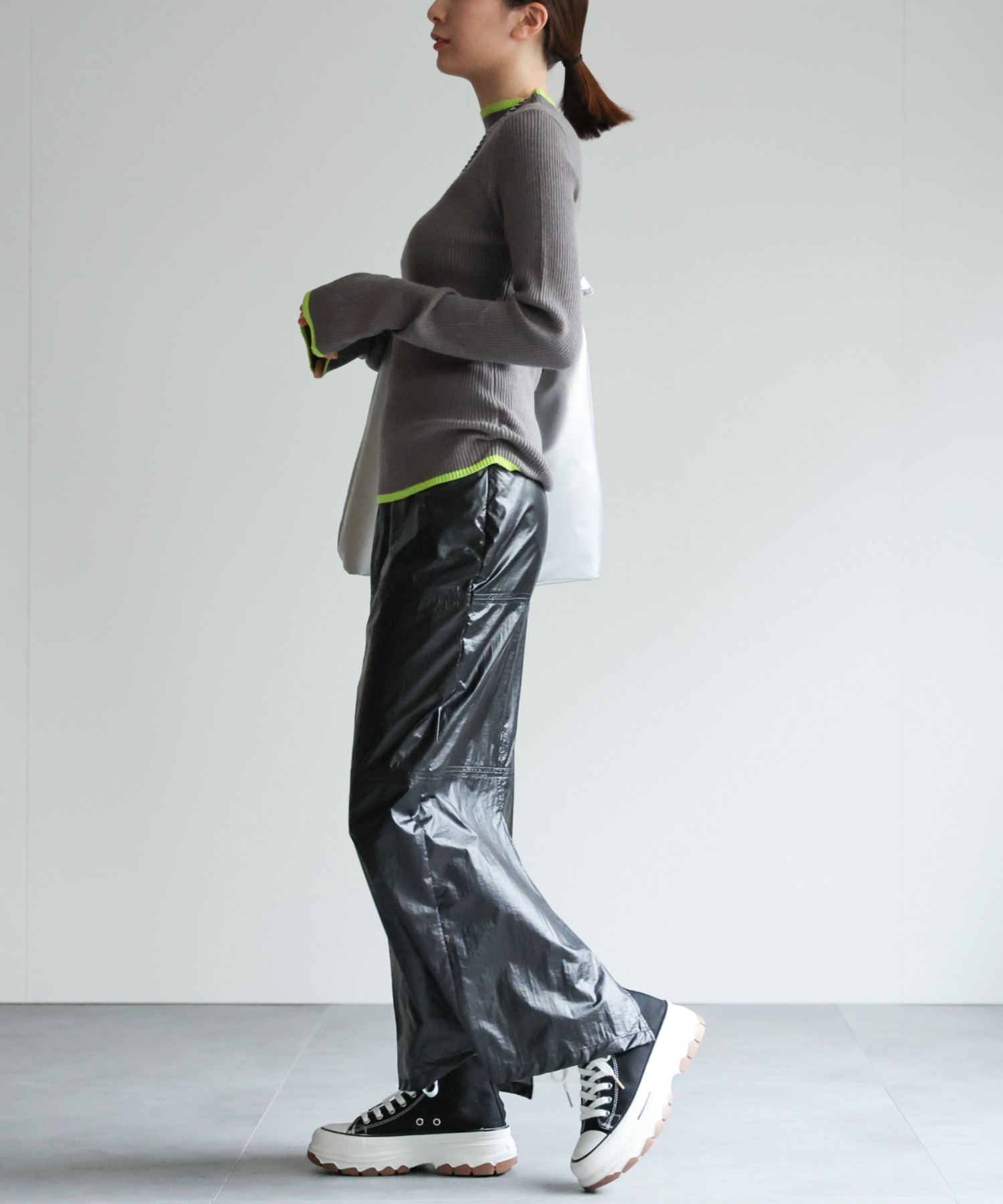 model：162cm 着用サイズ：F