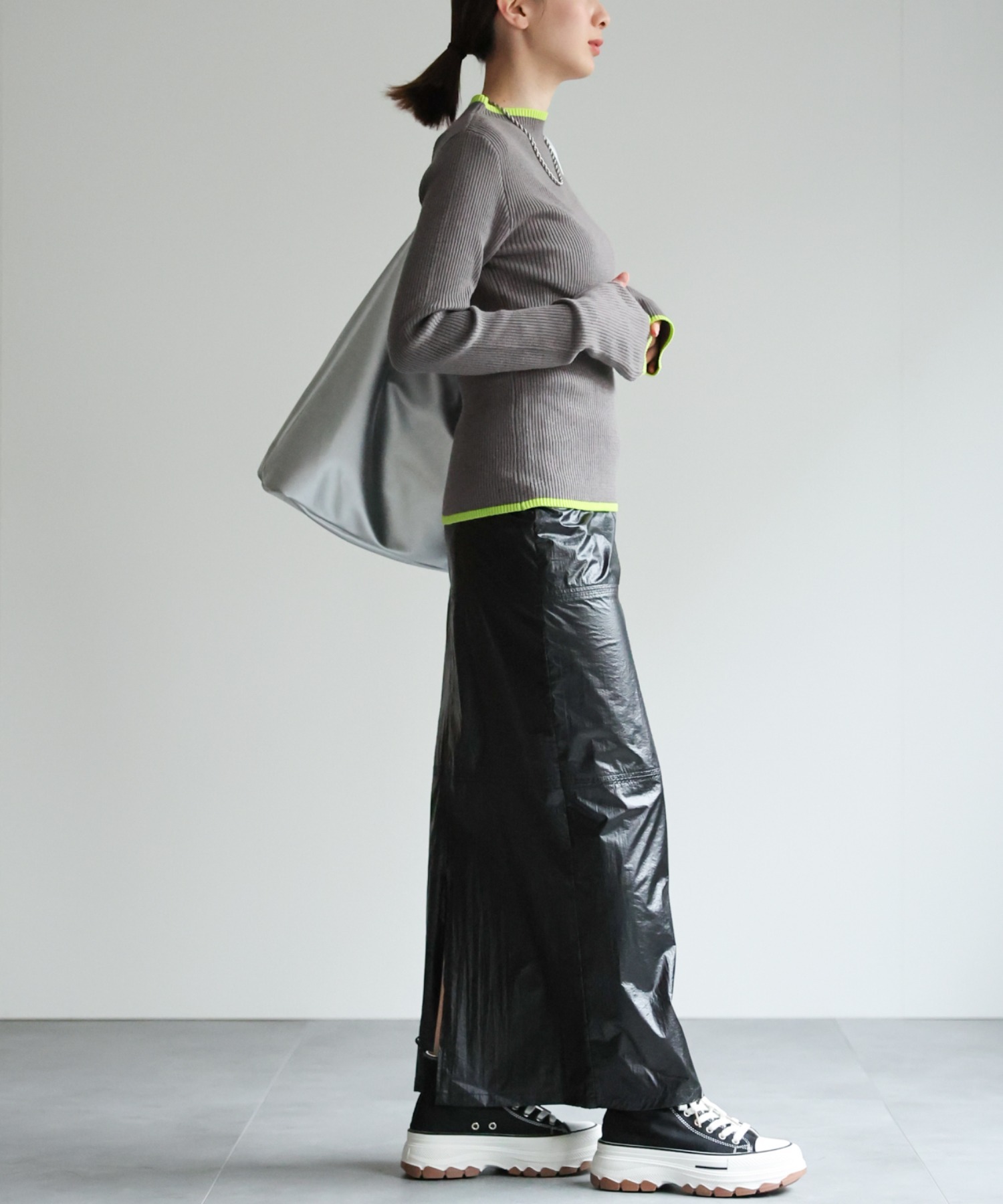 model：162cm 着用サイズ：F
