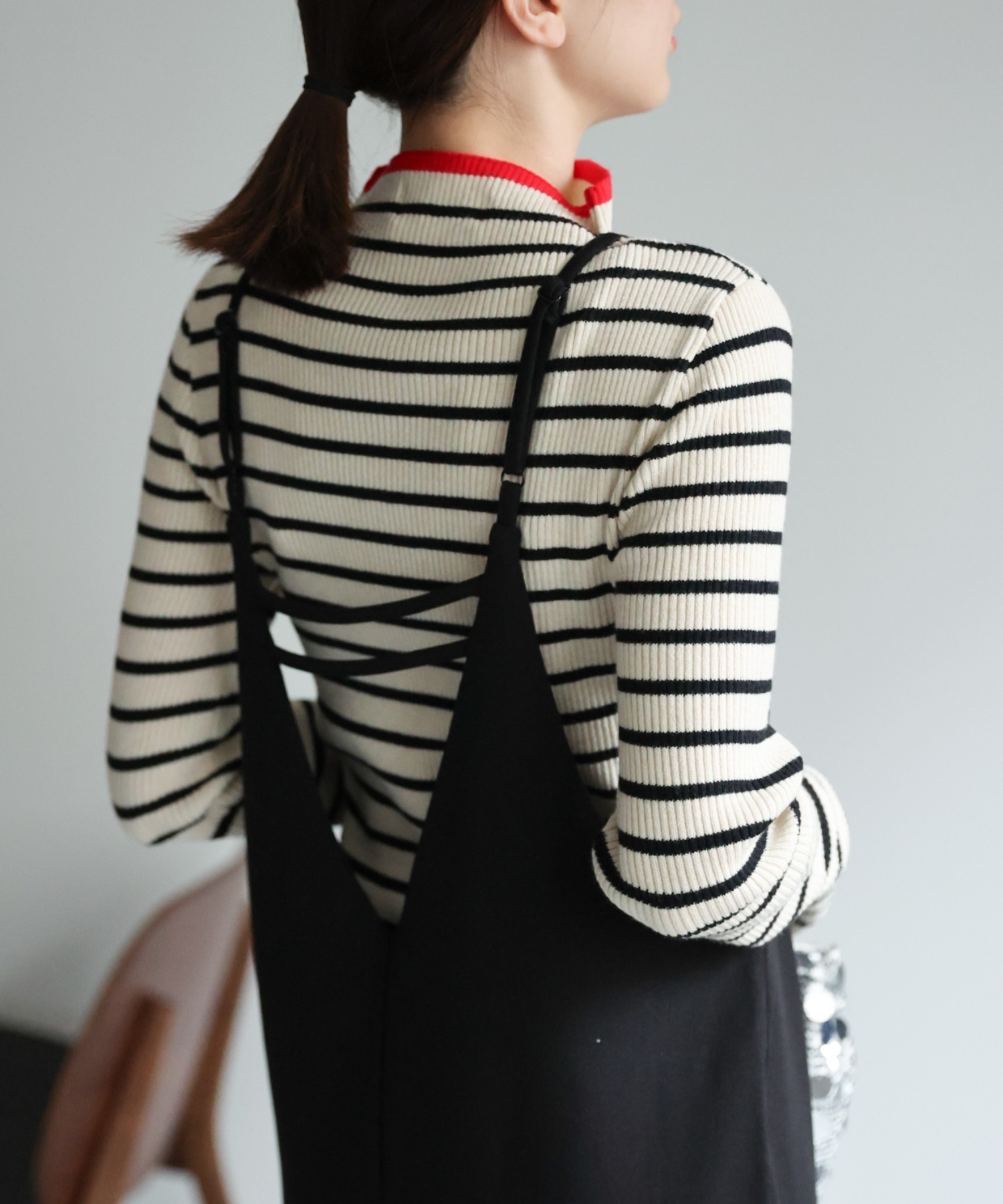 model：162cm 着用サイズ：F
